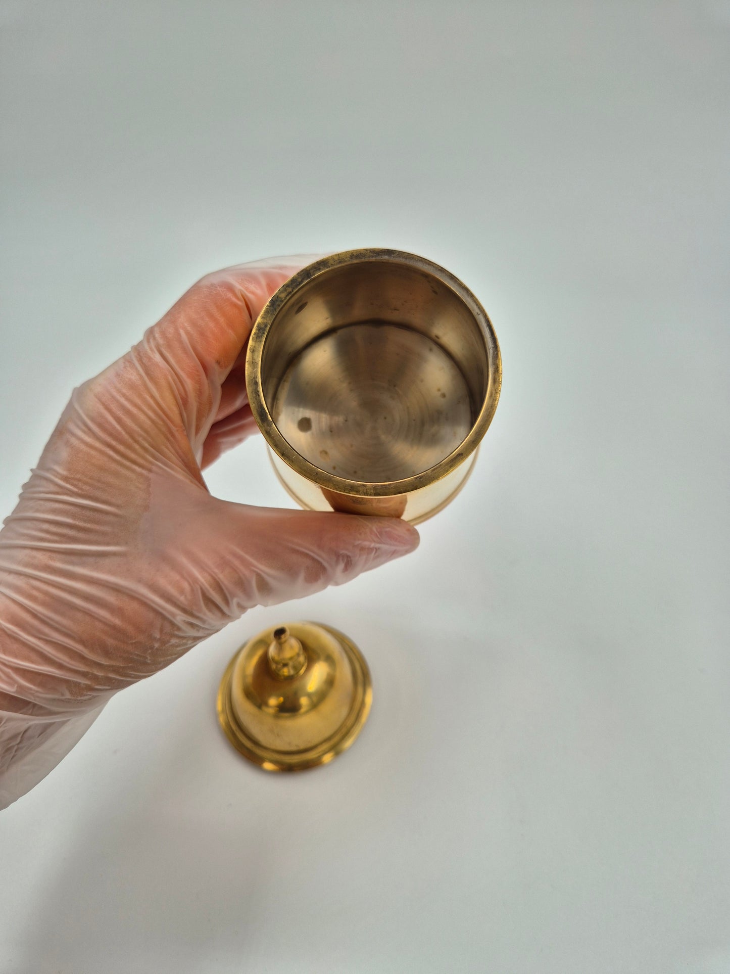 Vintage Brass Coffee Serving Set