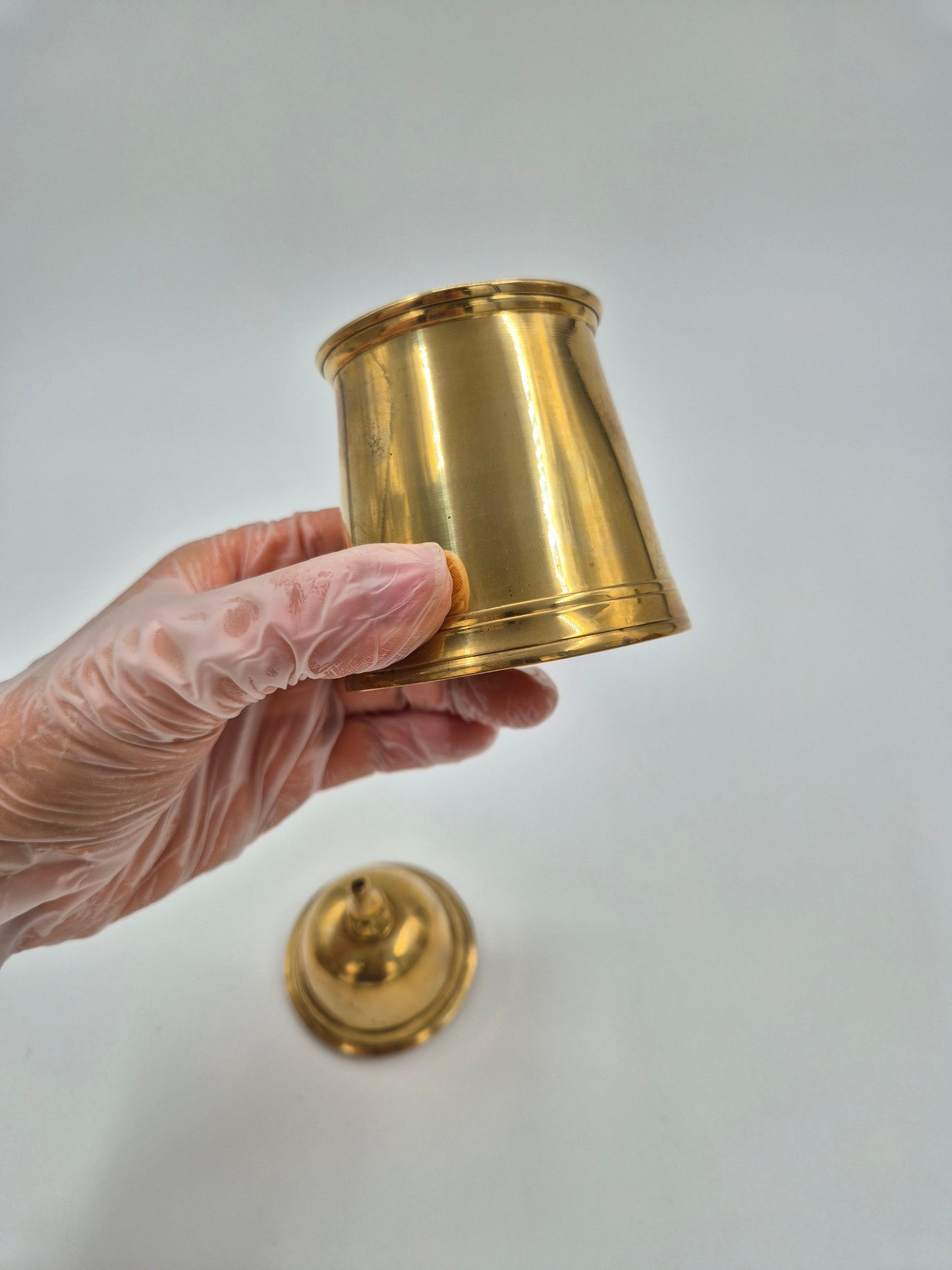 Vintage Brass Coffee Serving Set