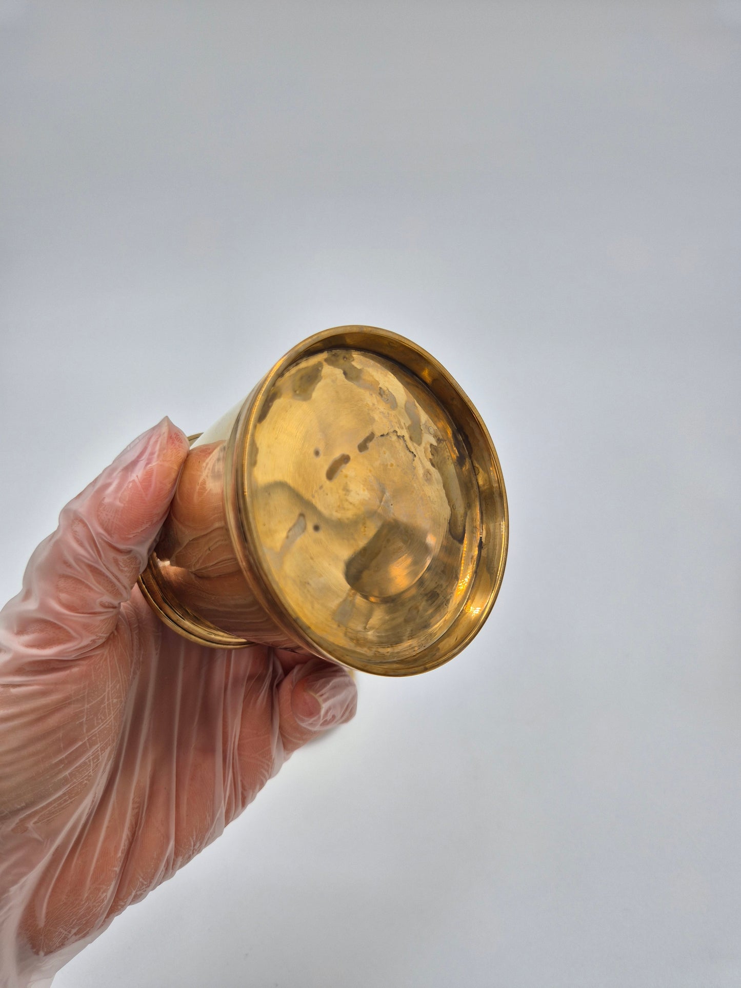 Vintage Brass Coffee Serving Set