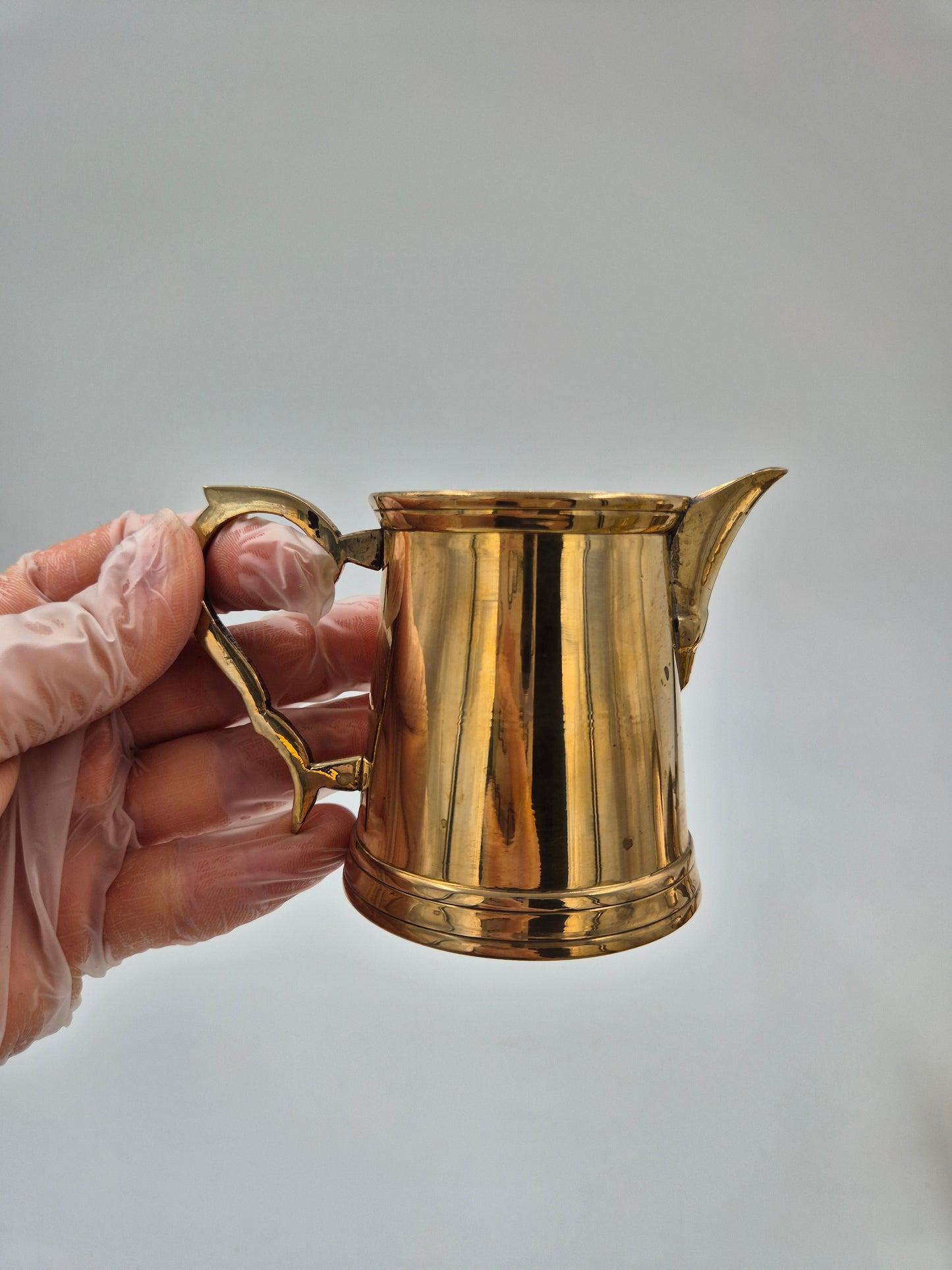 Vintage Brass Coffee Serving Set