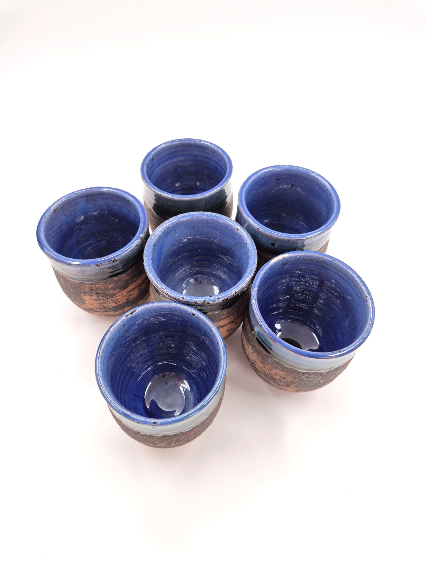 Szilasi Keramik Visby Pitcher Set – Rustic Blue Glaze