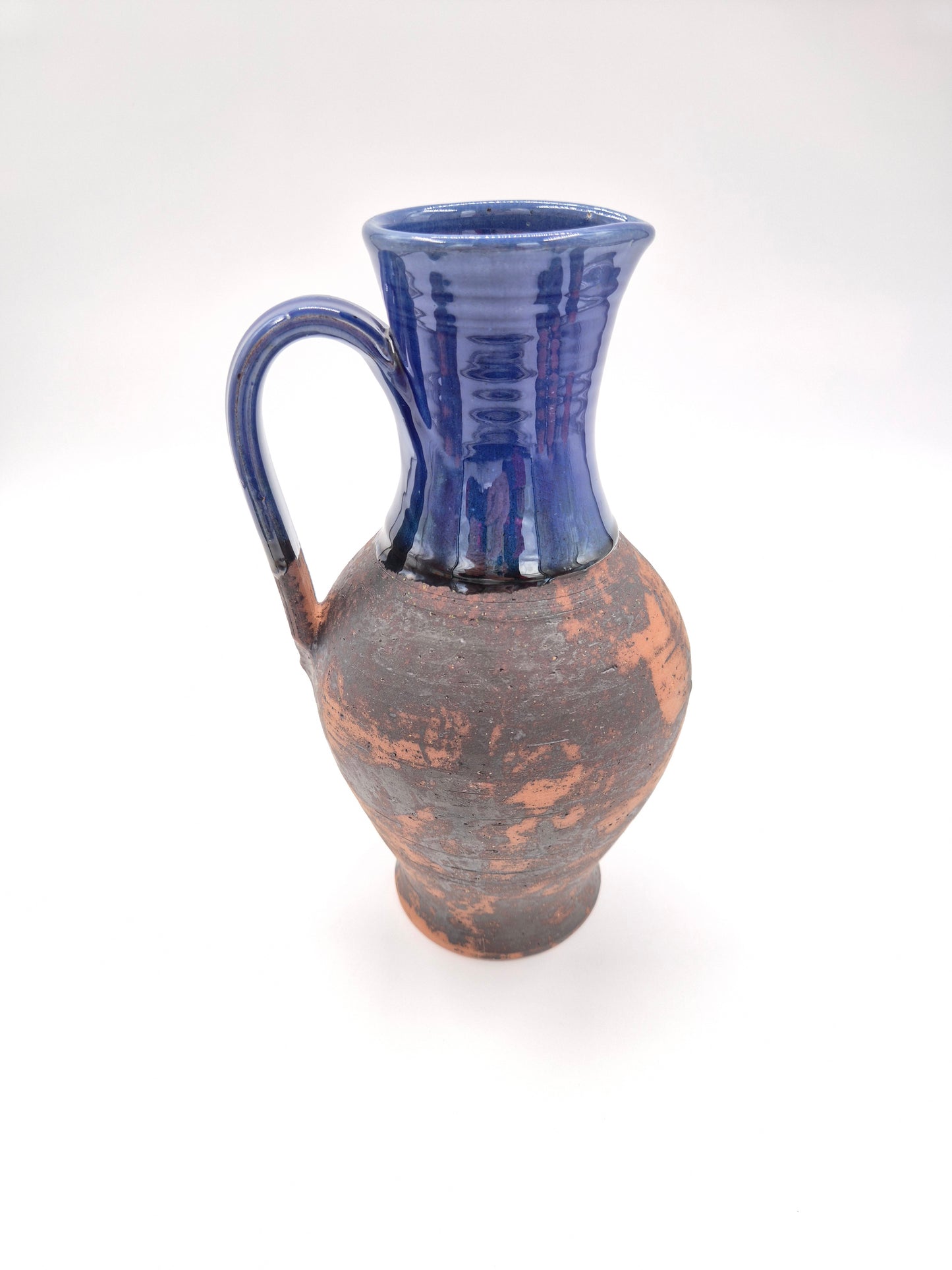 Szilasi Keramik Visby Pitcher Set – Rustic Blue Glaze