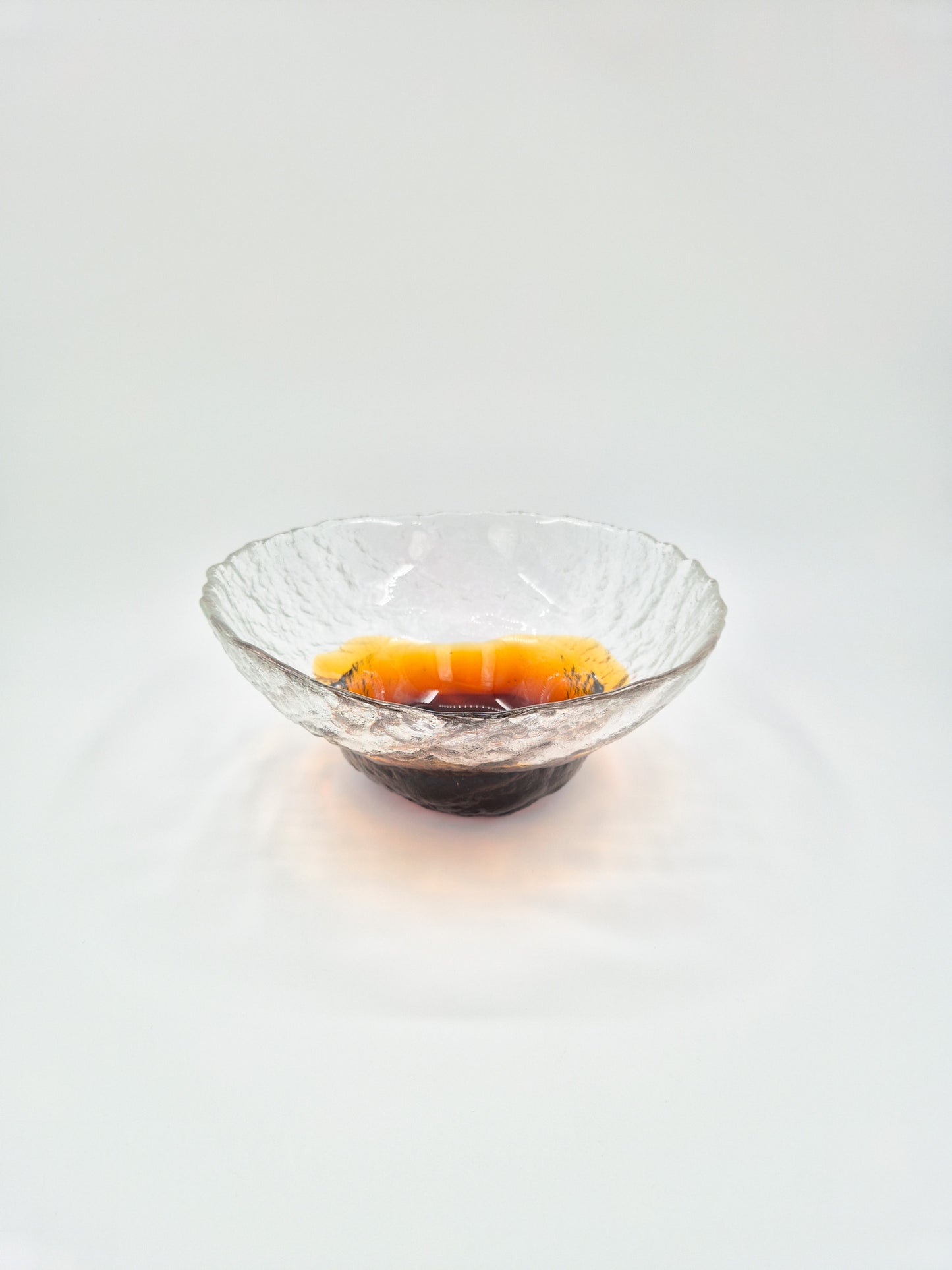 Humppila Kivi-set Bowl – Pertti Santalahti – Vintage Finnish Art Glass