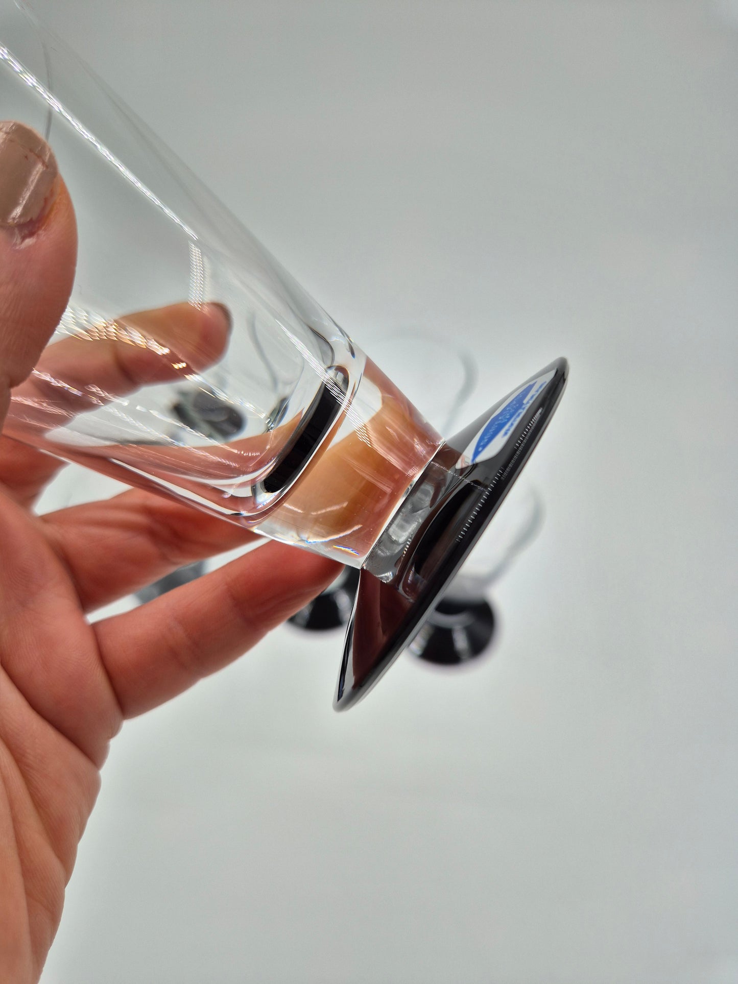 Set of 6 Nuutajärvi Kippan Glasses by Markku Salo