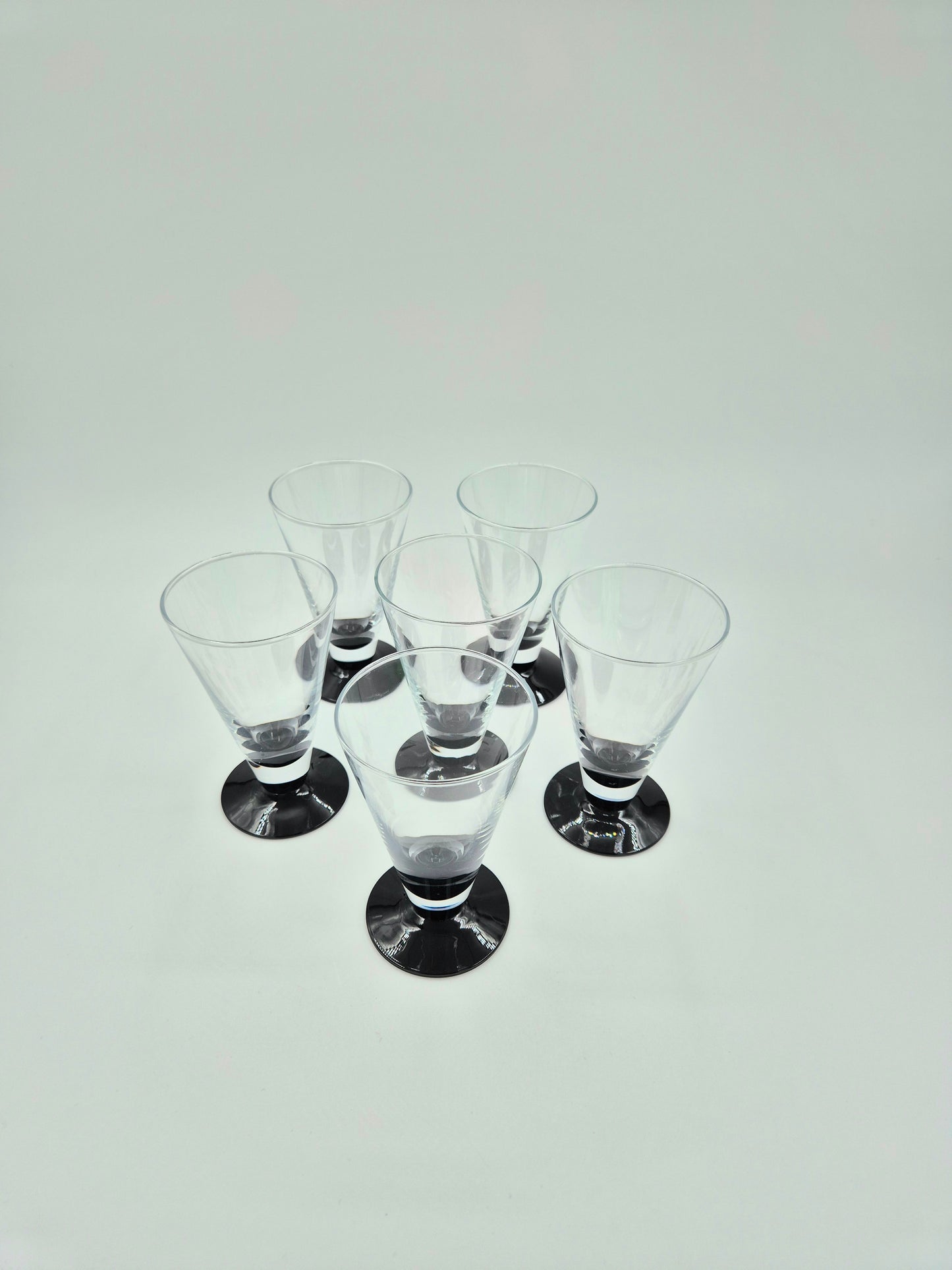 Set of 6 Nuutajärvi Kippan Glasses by Markku Salo