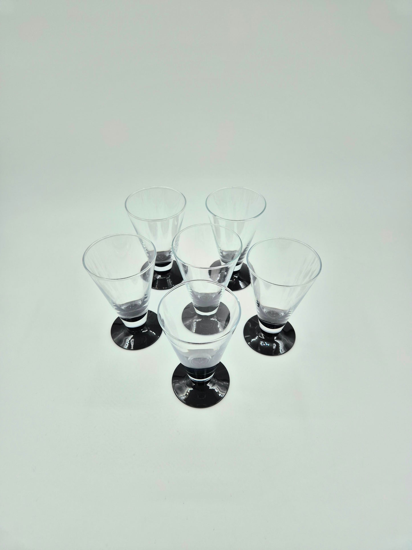 Set of 6 Nuutajärvi Kippan Glasses by Markku Salo