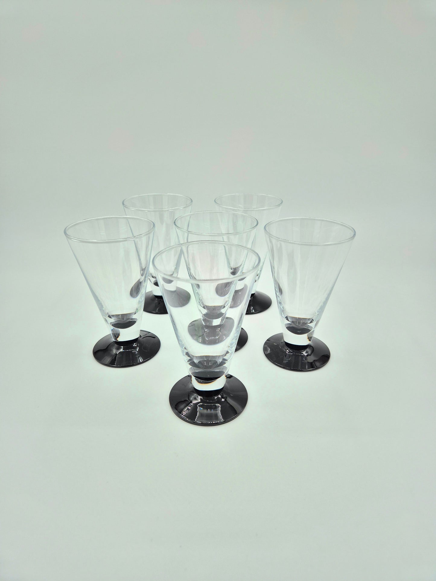 Set of 6 Nuutajärvi Kippan Glasses by Markku Salo