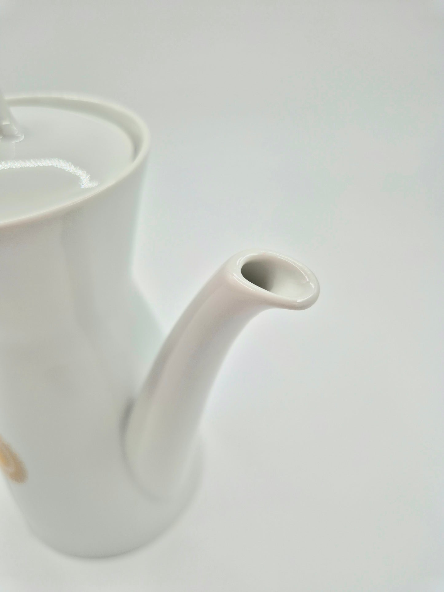 Vintage Rosenthal Coffee Pot with Lid – Midnight Sun by Tapio Wirkkala
