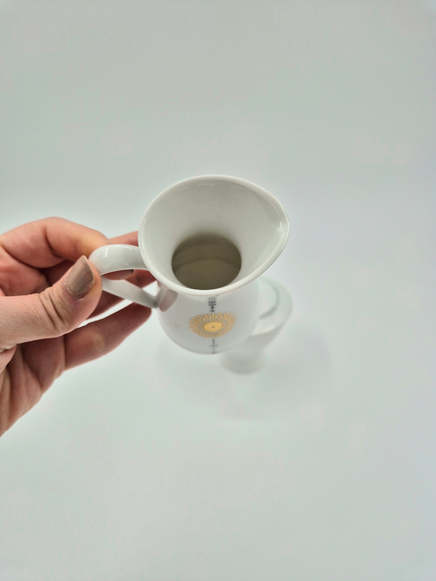 Vintage Rosenthal Sugar Bowl and Creamer Set – Midnight Sun by Tapio Wirkkala