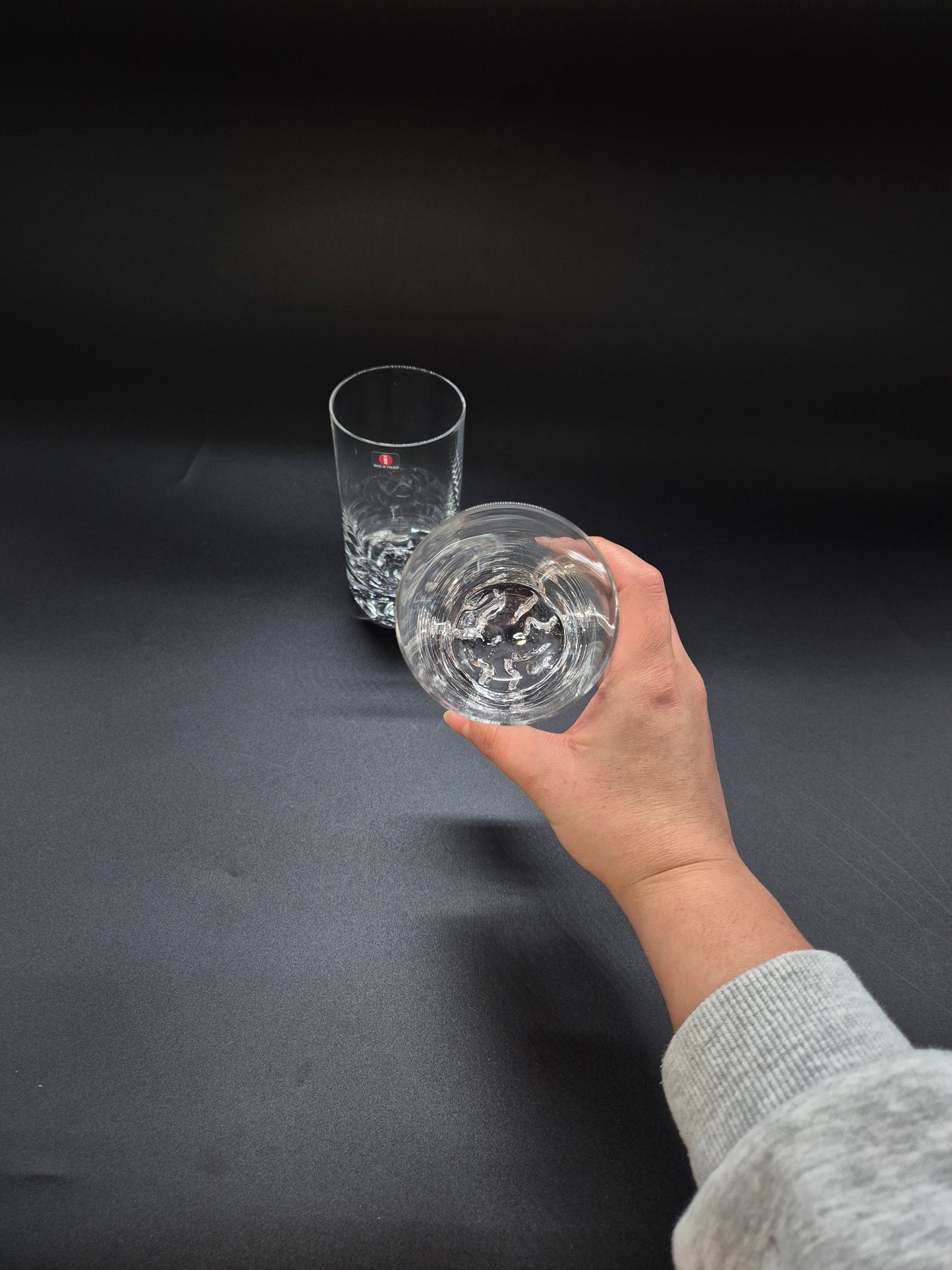 Pair of Iittala Gaissa Beer Glasses Tapio Wirkkala