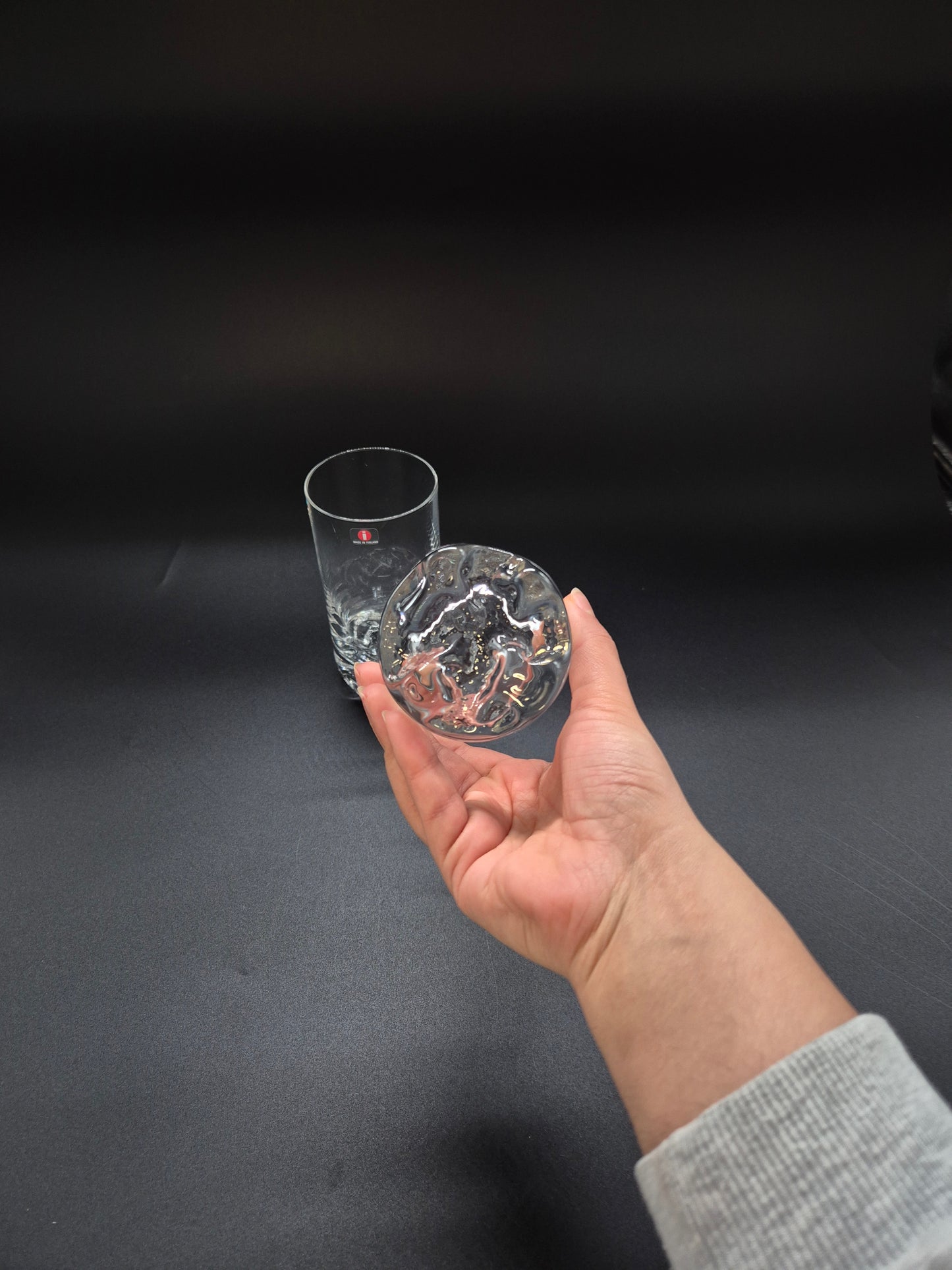 Pair of Iittala Gaissa Beer Glasses Tapio Wirkkala