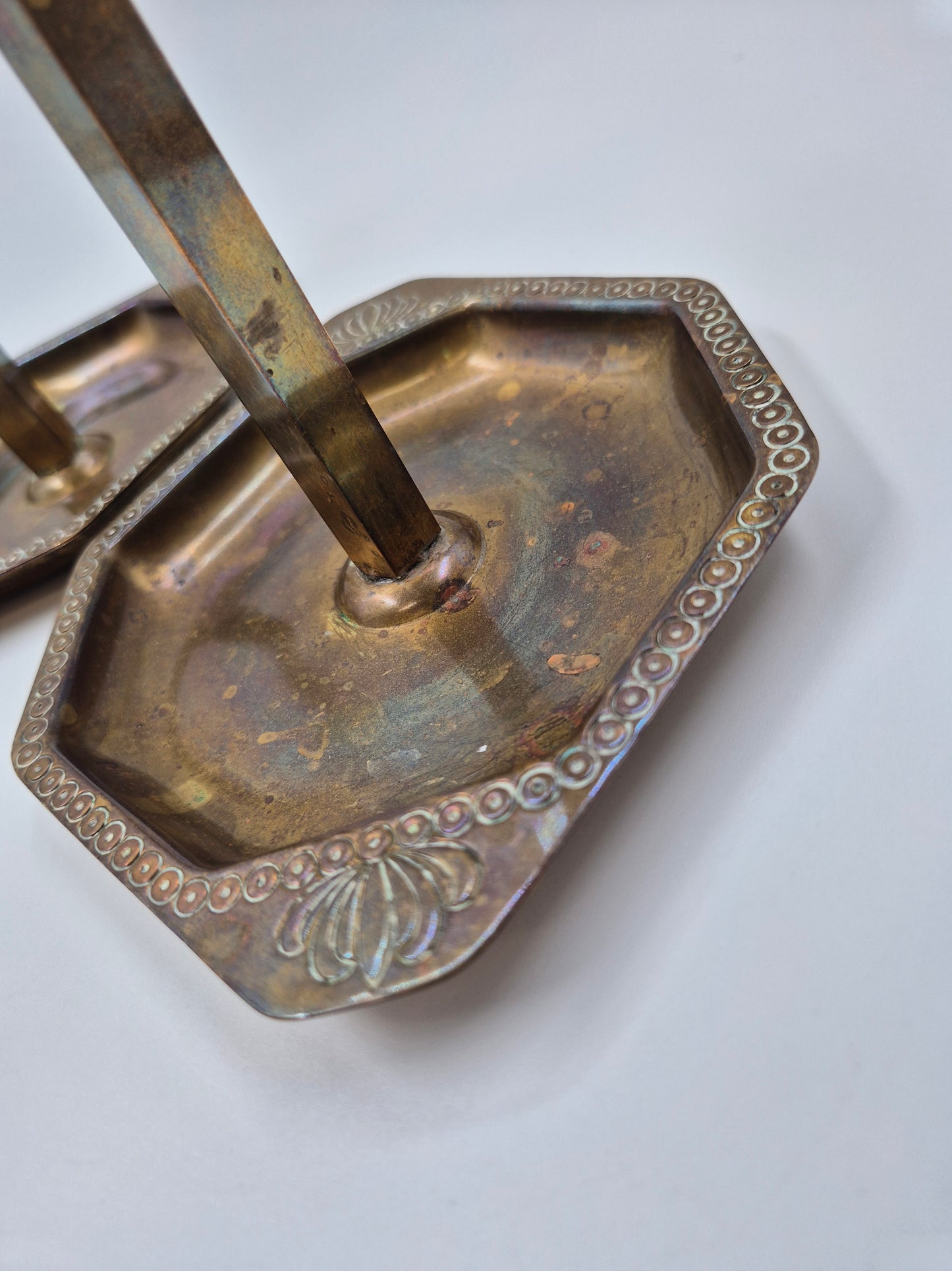 Pair of Vintage Brass Candlesticks
