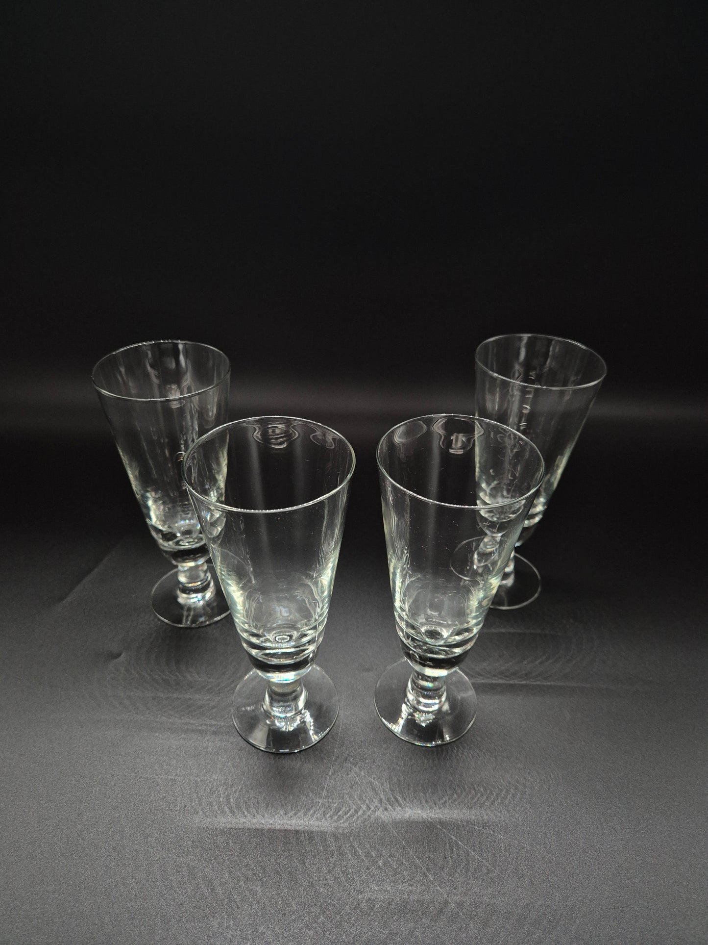 Set of 4 Nuutajärvi Astor Champagne Glass by Saara Hopea