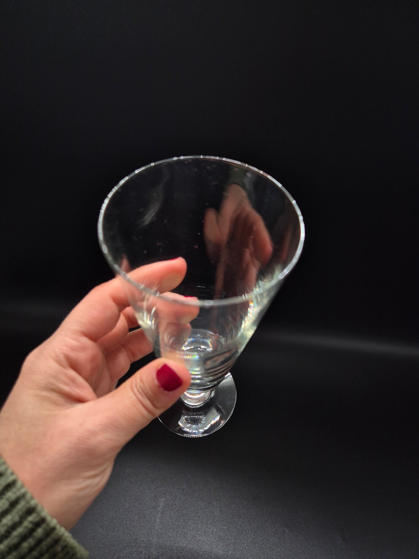 Set of 4 Nuutajärvi Astor Champagne Glass by Saara Hopea