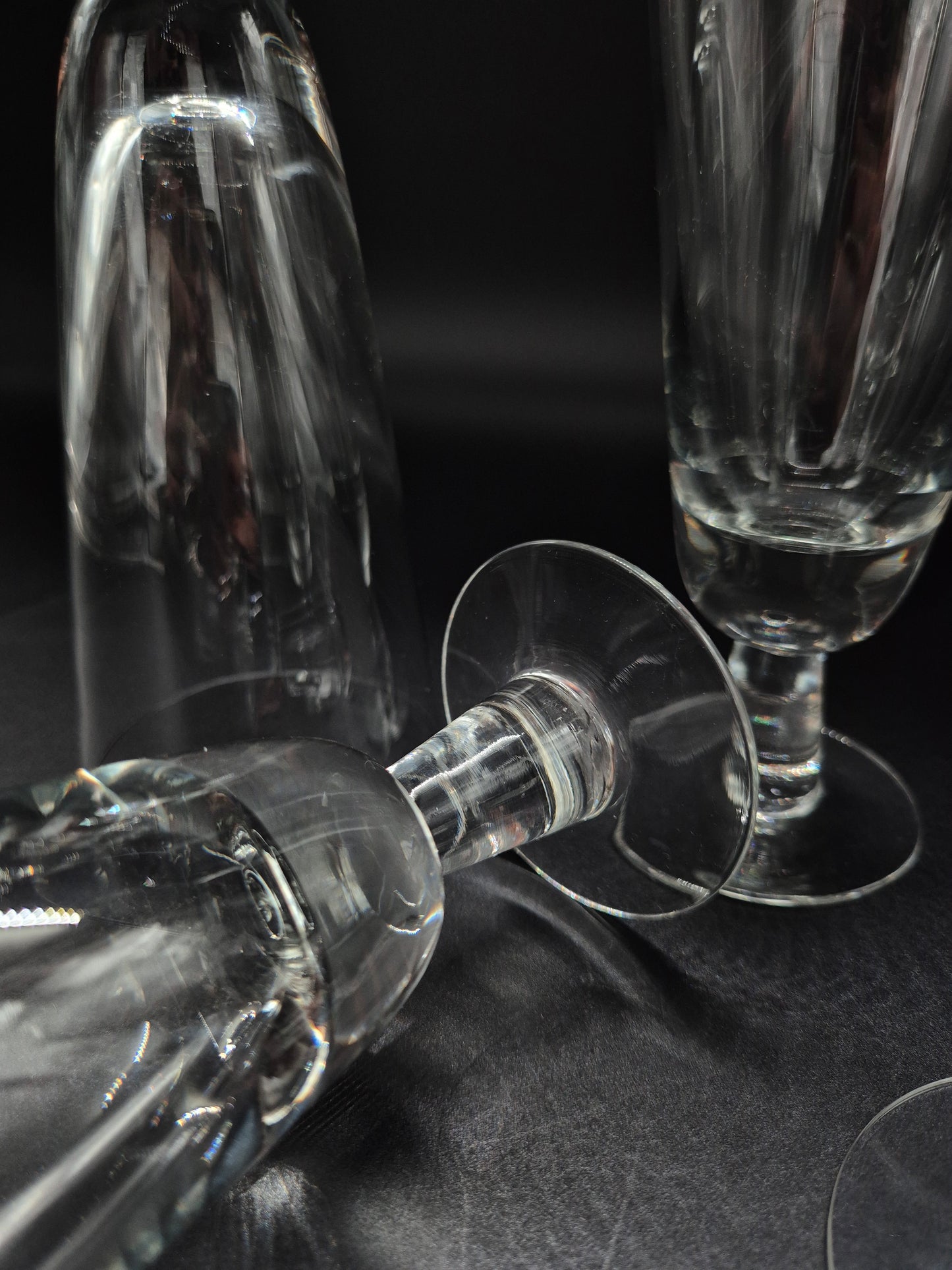 Set of 4 Nuutajärvi Astor Champagne Glass by Saara Hopea