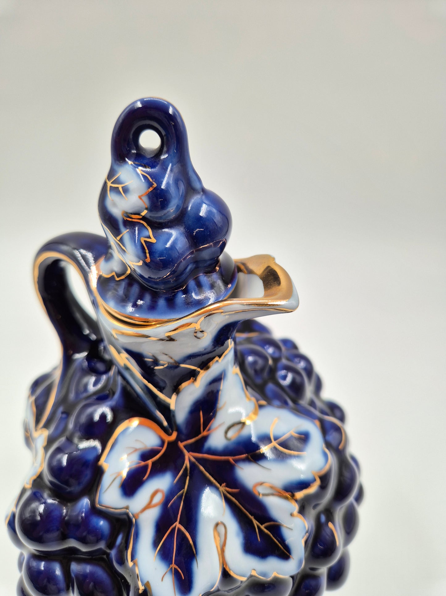 Lomonosov Porcelain Wine Carafe, Made in USSR