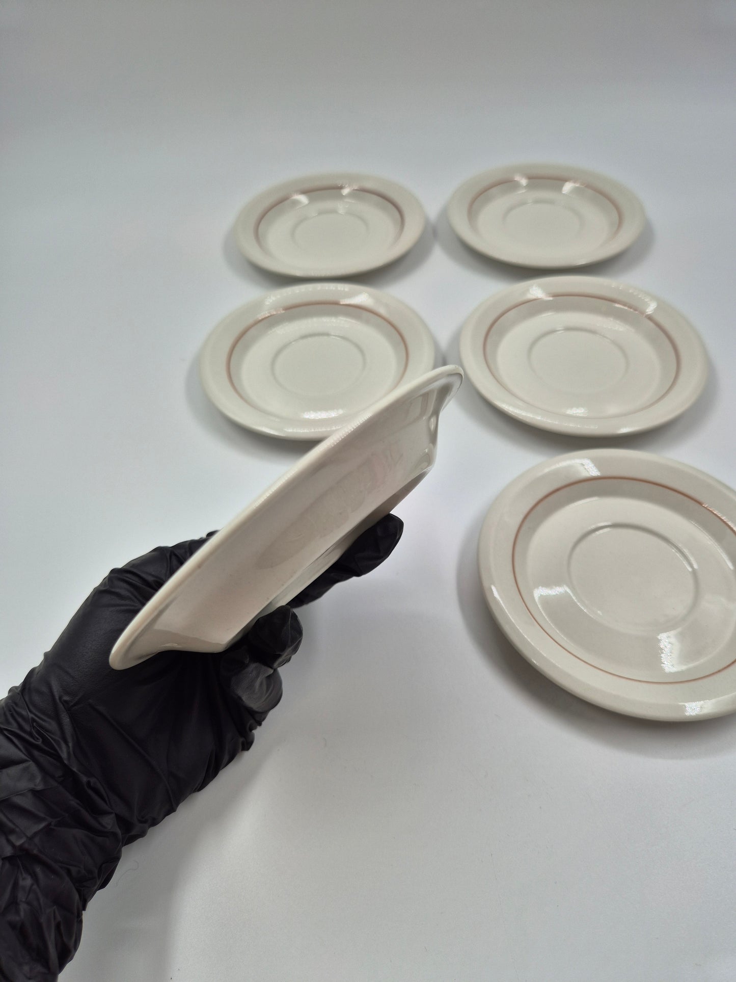 Set of 6 Rare Finnish Vintage Arabia Kartano Espresso Cups