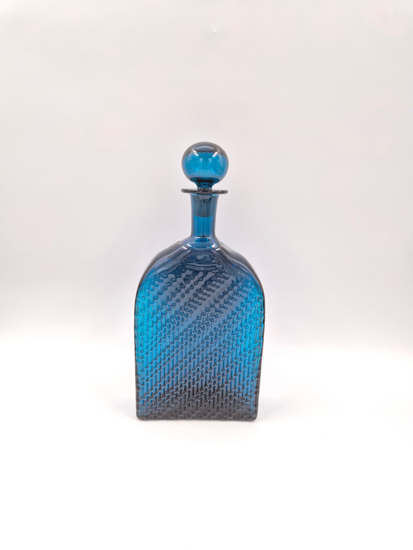 Nanny Still Flindari Decanter Set Blue Carafe + 6 Glasses, Riihimäen Lasi
