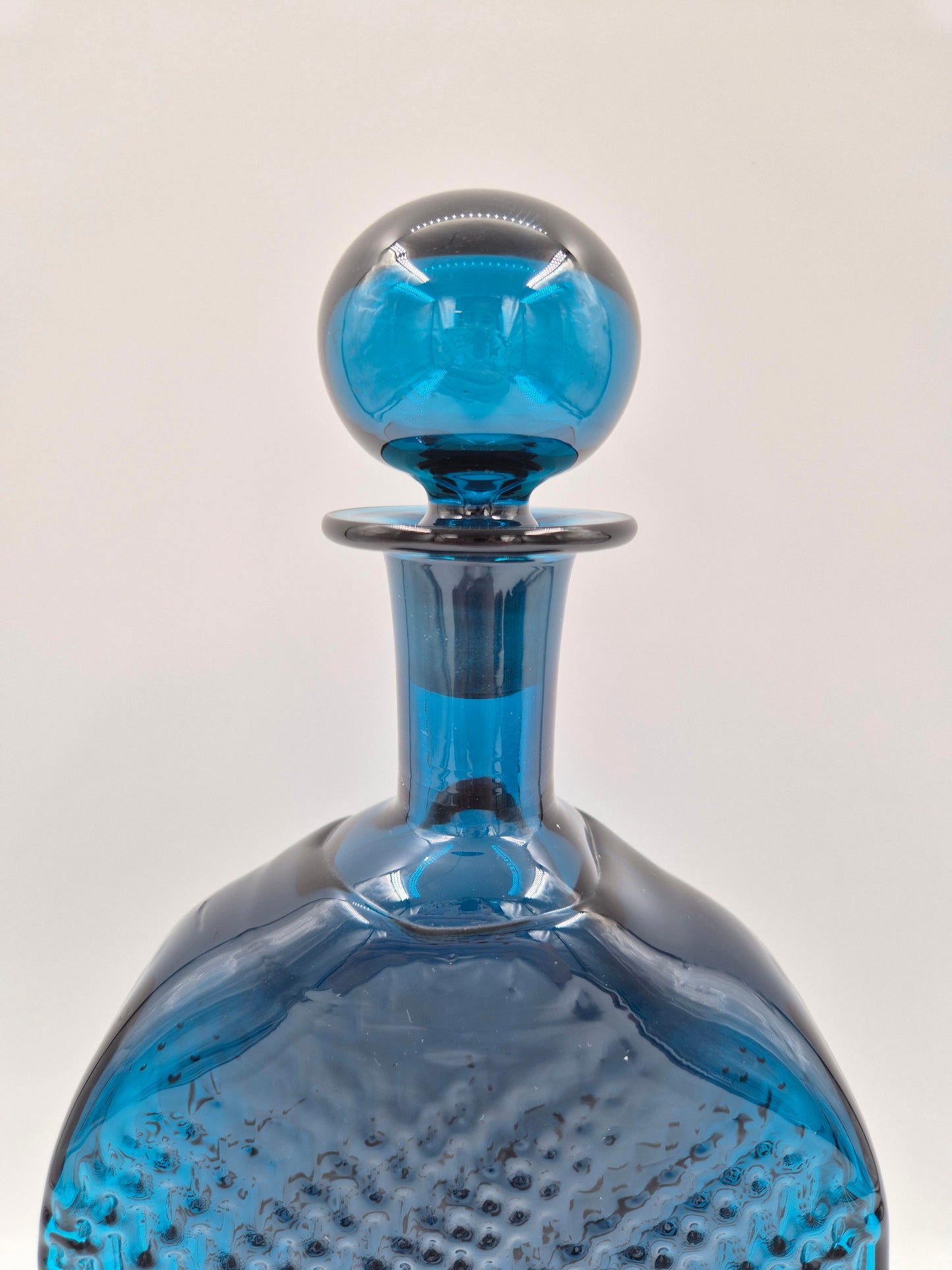 Nanny Still Flindari Decanter Set Blue Carafe + 6 Glasses, Riihimäen Lasi
