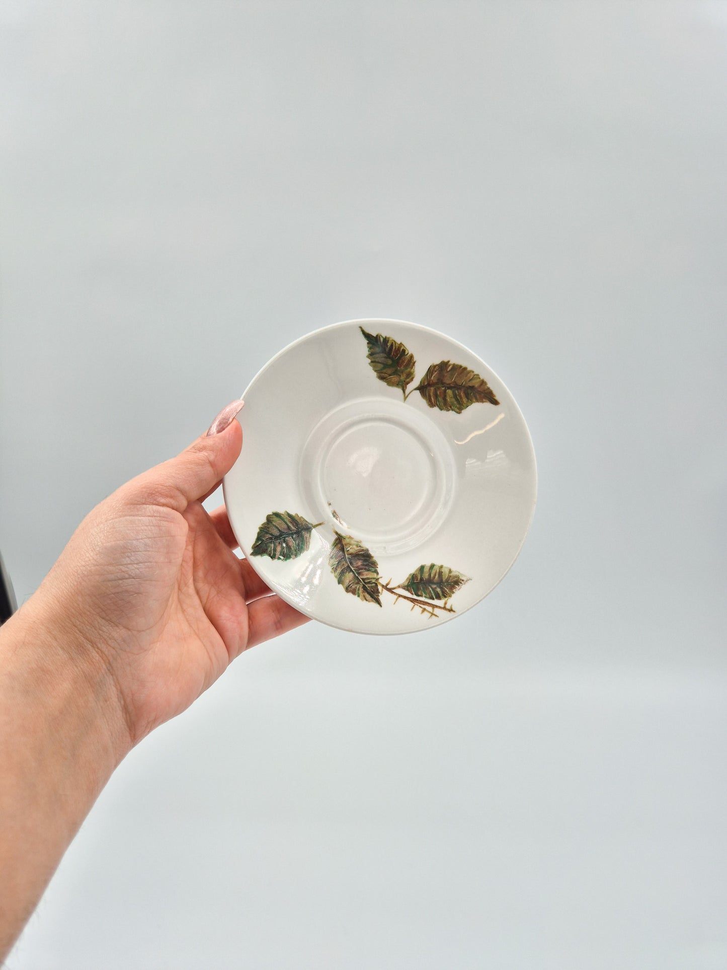 Arabia Ruusu Cup & Saucer Set Pink Rose Finland