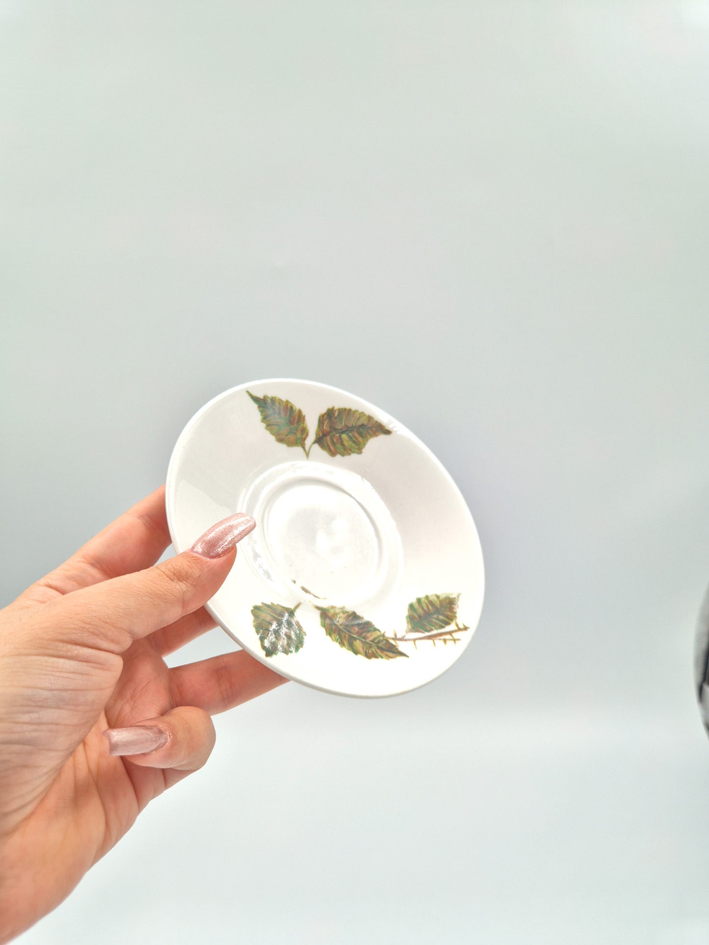 Arabia Ruusu Cup & Saucer Set Pink Rose Finland
