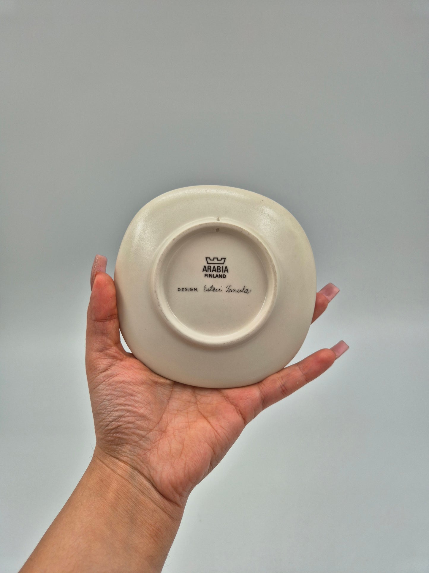 Arabia “Botanica” Wall Plate – Esteri Tomula (1988–1989)
