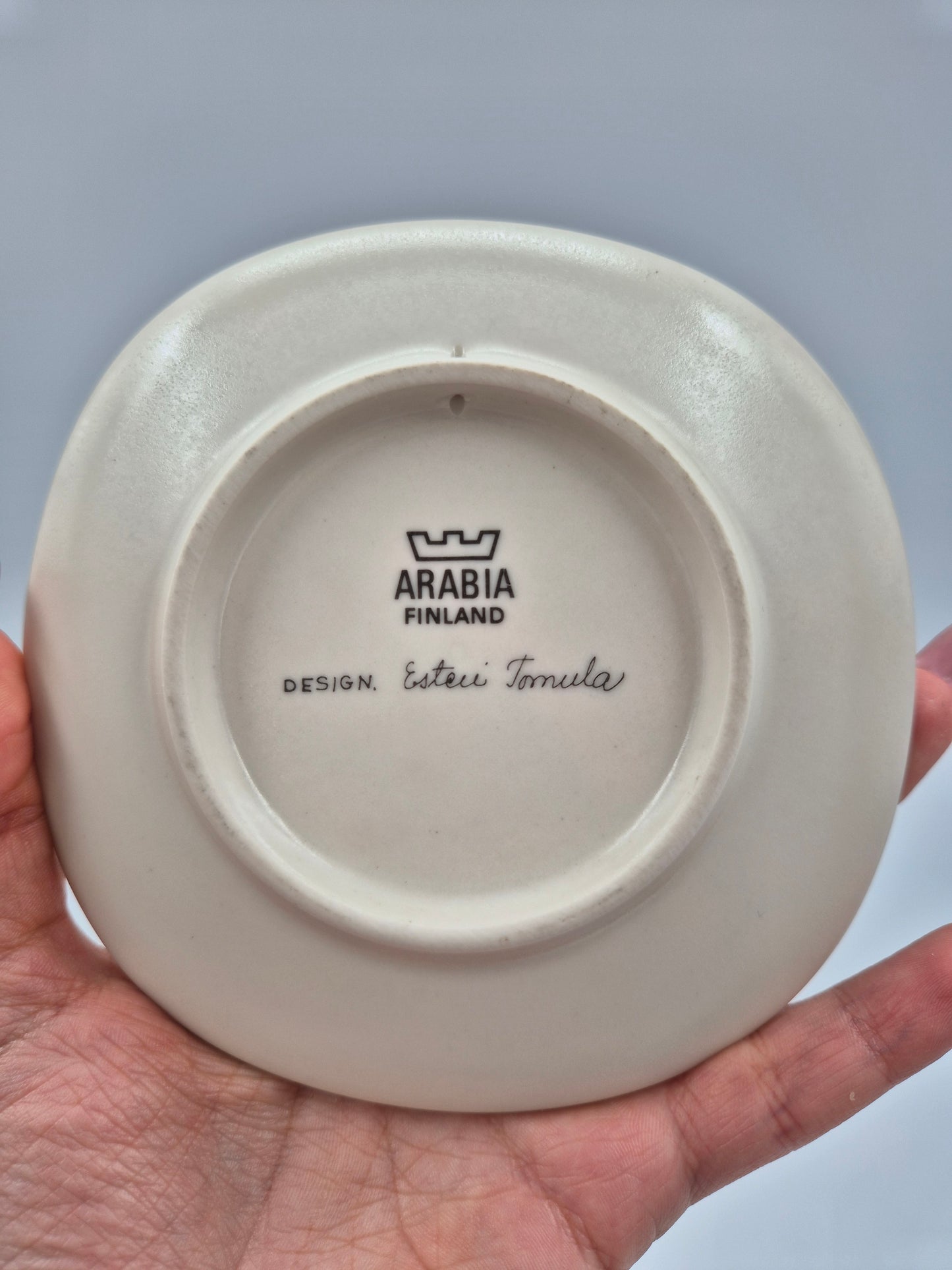 Arabia “Botanica” Wall Plate – Esteri Tomula (1988–1989)