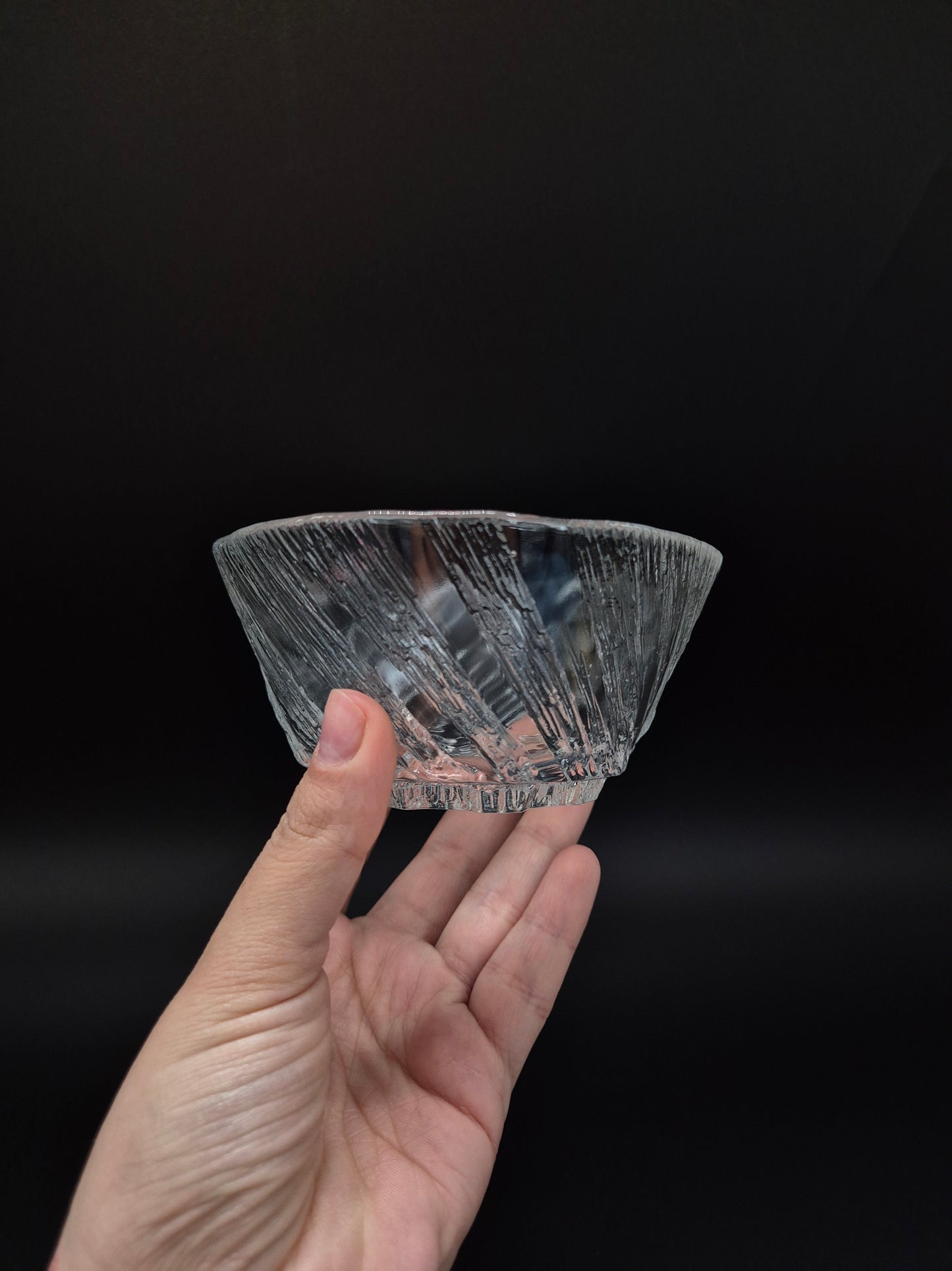 Iittala Kuura Dessert Bowls - Set of 4 - Frosted Glass Finnish Design