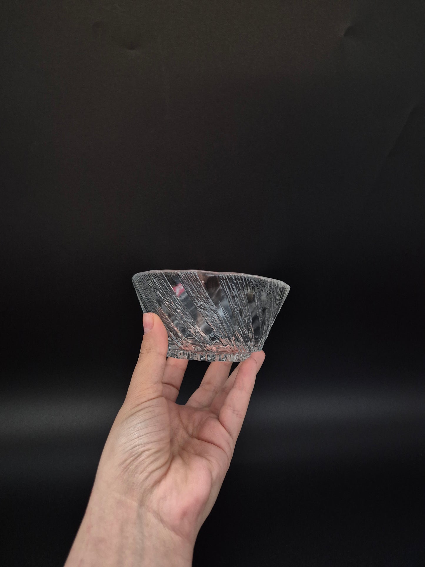 Iittala Kuura Dessert Bowls - Set of 4 - Frosted Glass Finnish Design