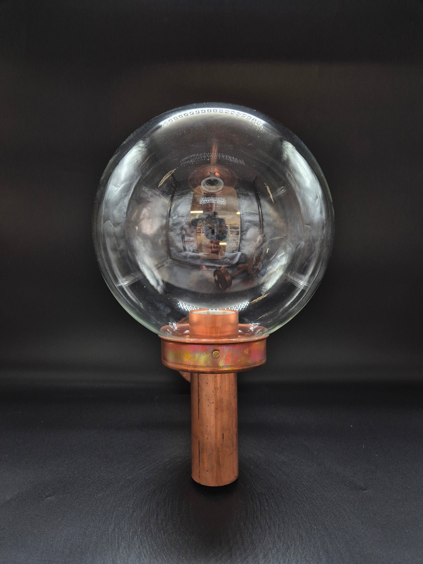 Lisa Johansson-Pape Wall Lamps Model 140-015 for Orno – Copper & Glass