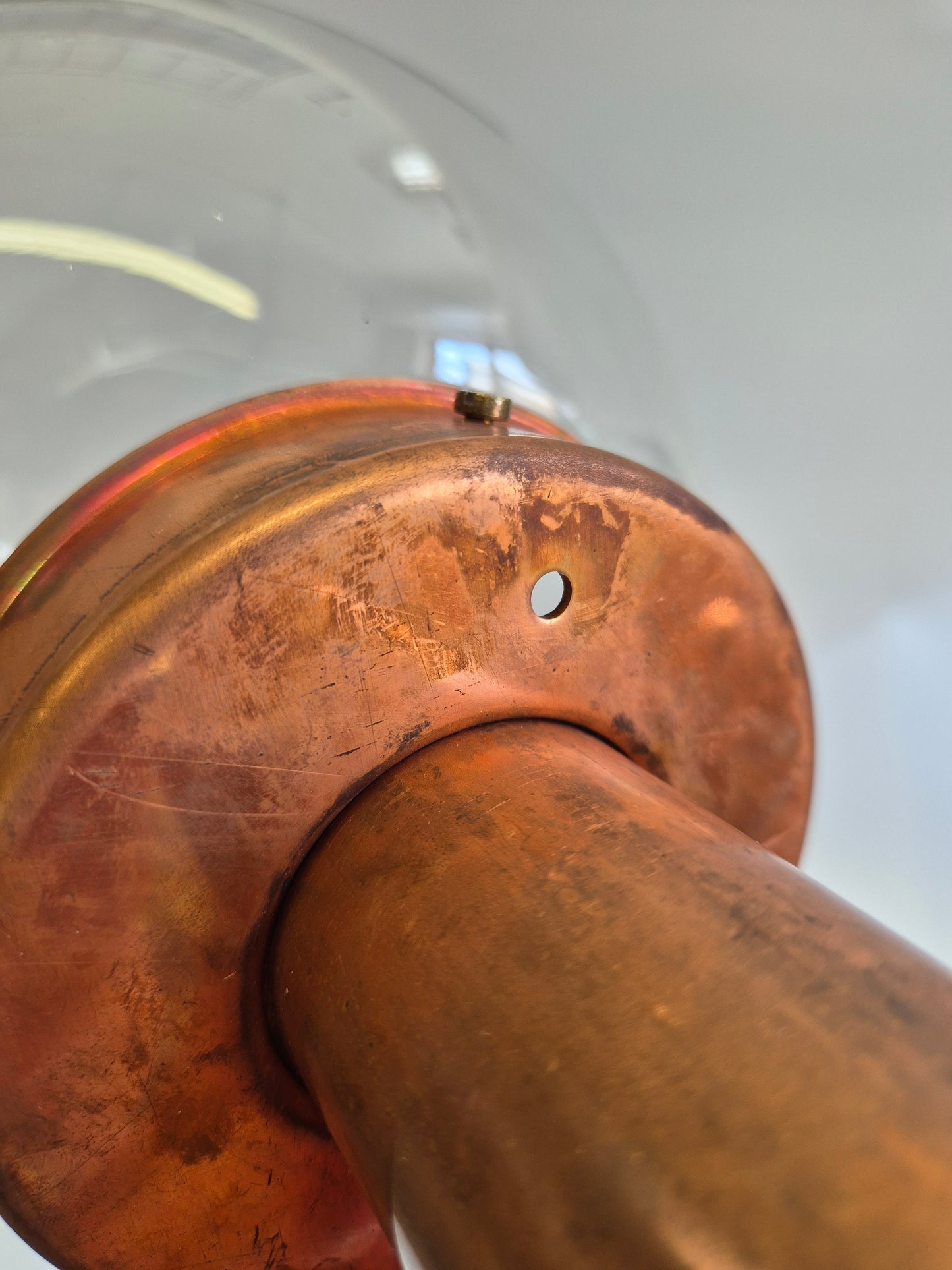 Lisa Johansson-Pape Wall Lamps Model 140-015 for Orno – Copper & Glass