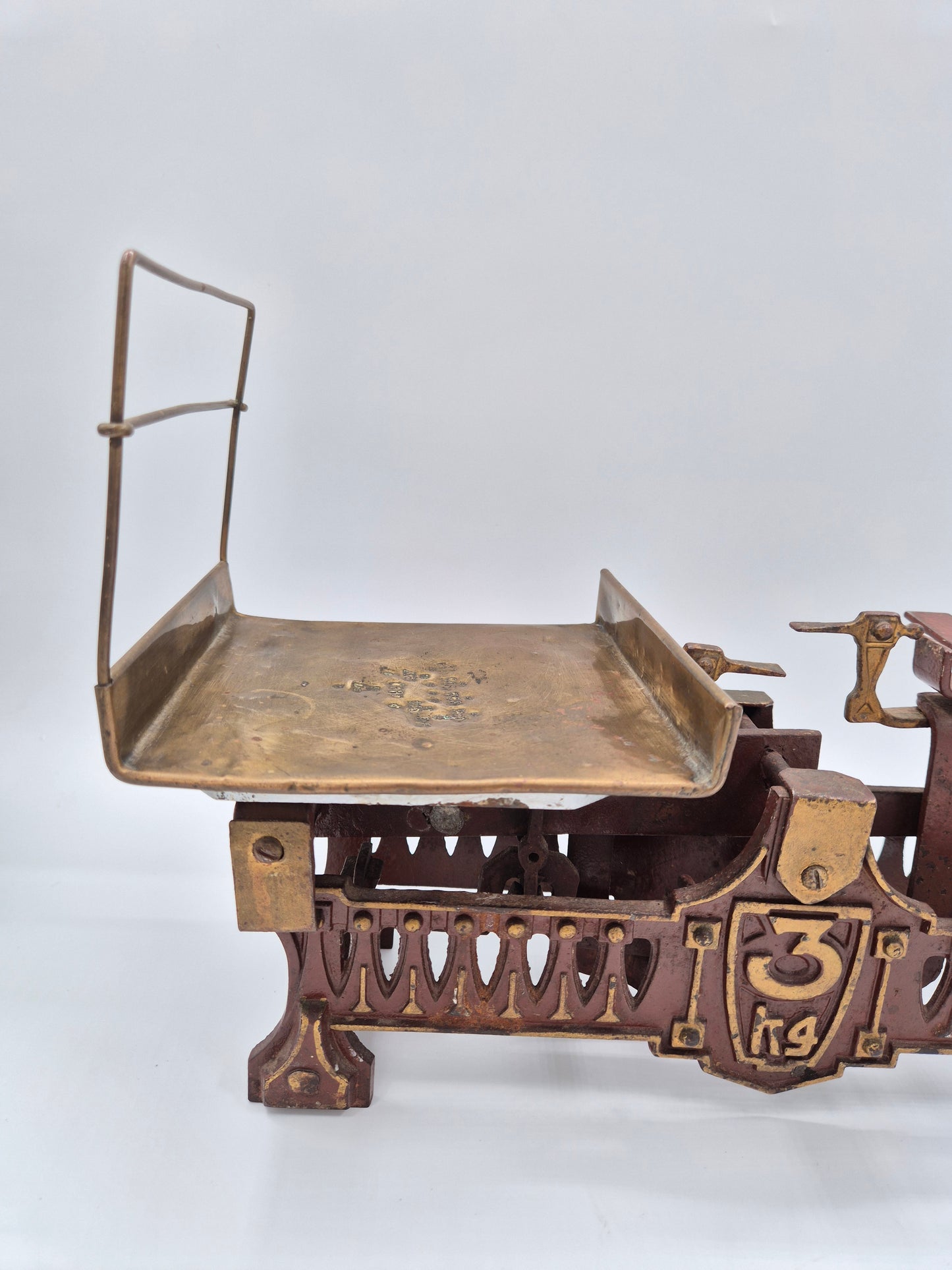 Antique Cast Iron Scale 3 kg