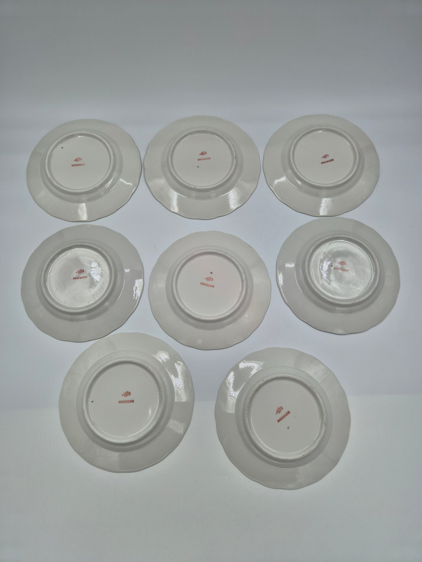 7 Lomonosov Golden Garden Tea Cup Set