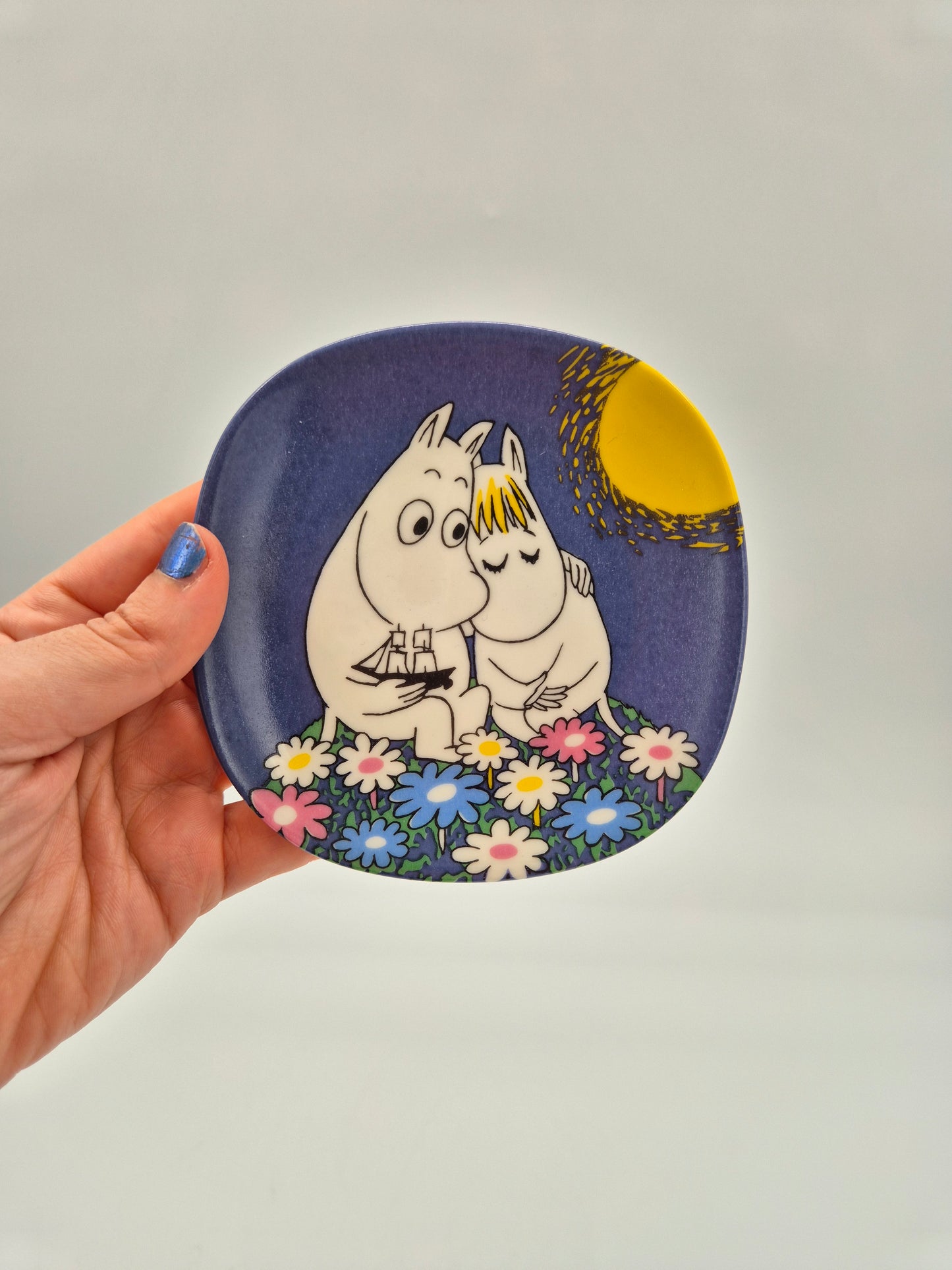 Arabia Moomin Plate Moonshine 12 cm