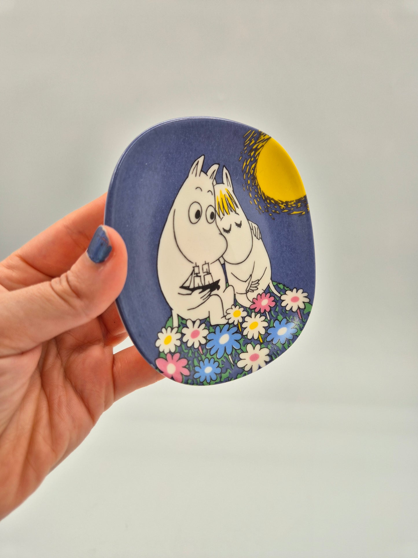 Arabia Moomin Plate Moonshine 12 cm