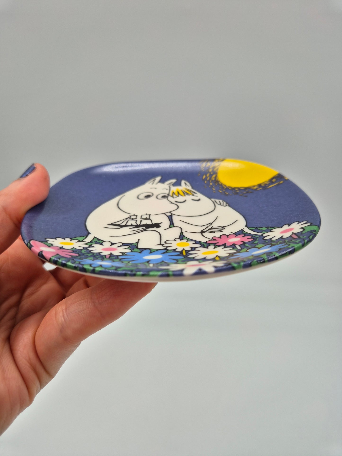 Arabia Moomin Plate Moonshine 12 cm