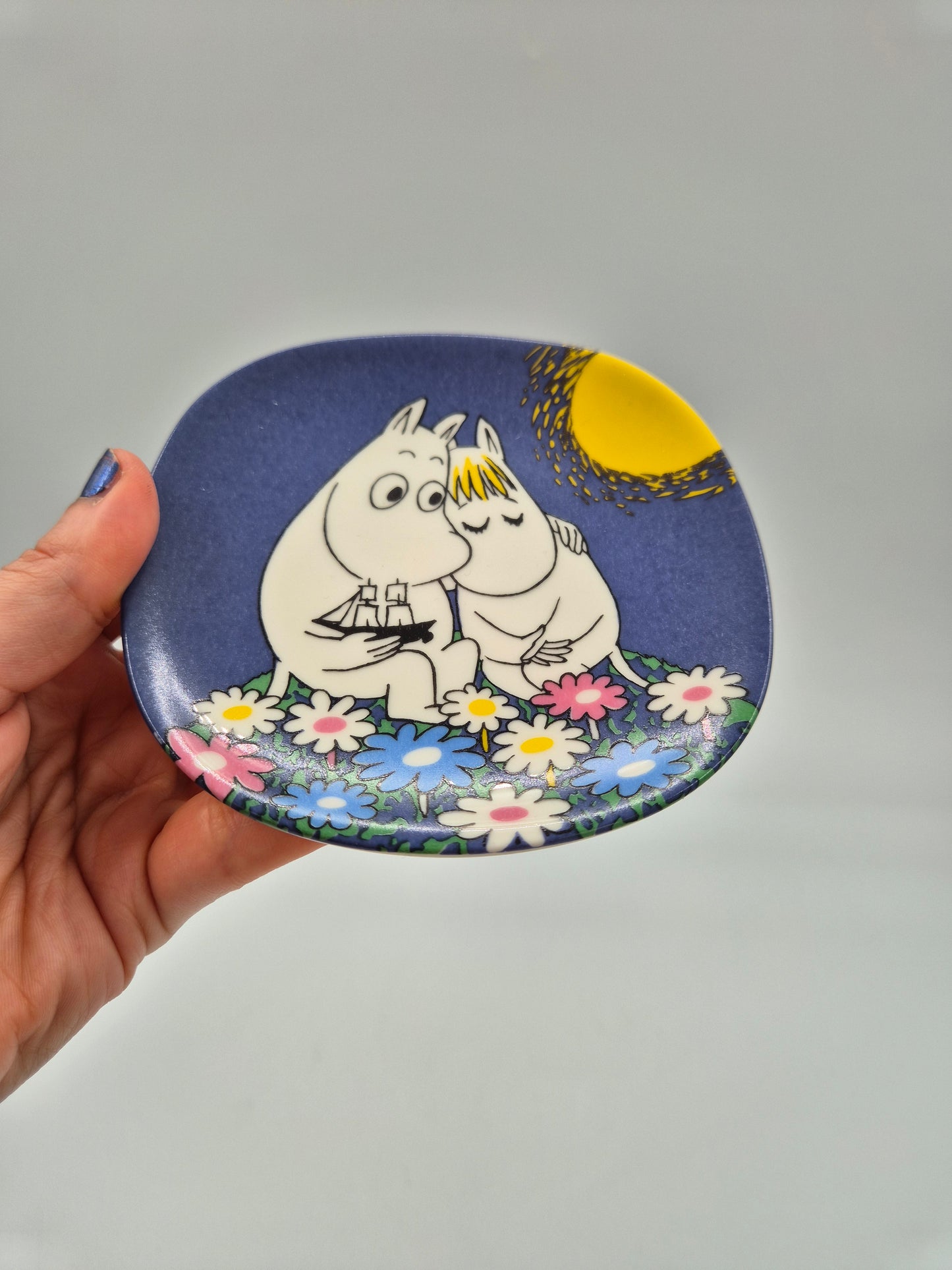 Arabia Moomin Plate Moonshine 12 cm