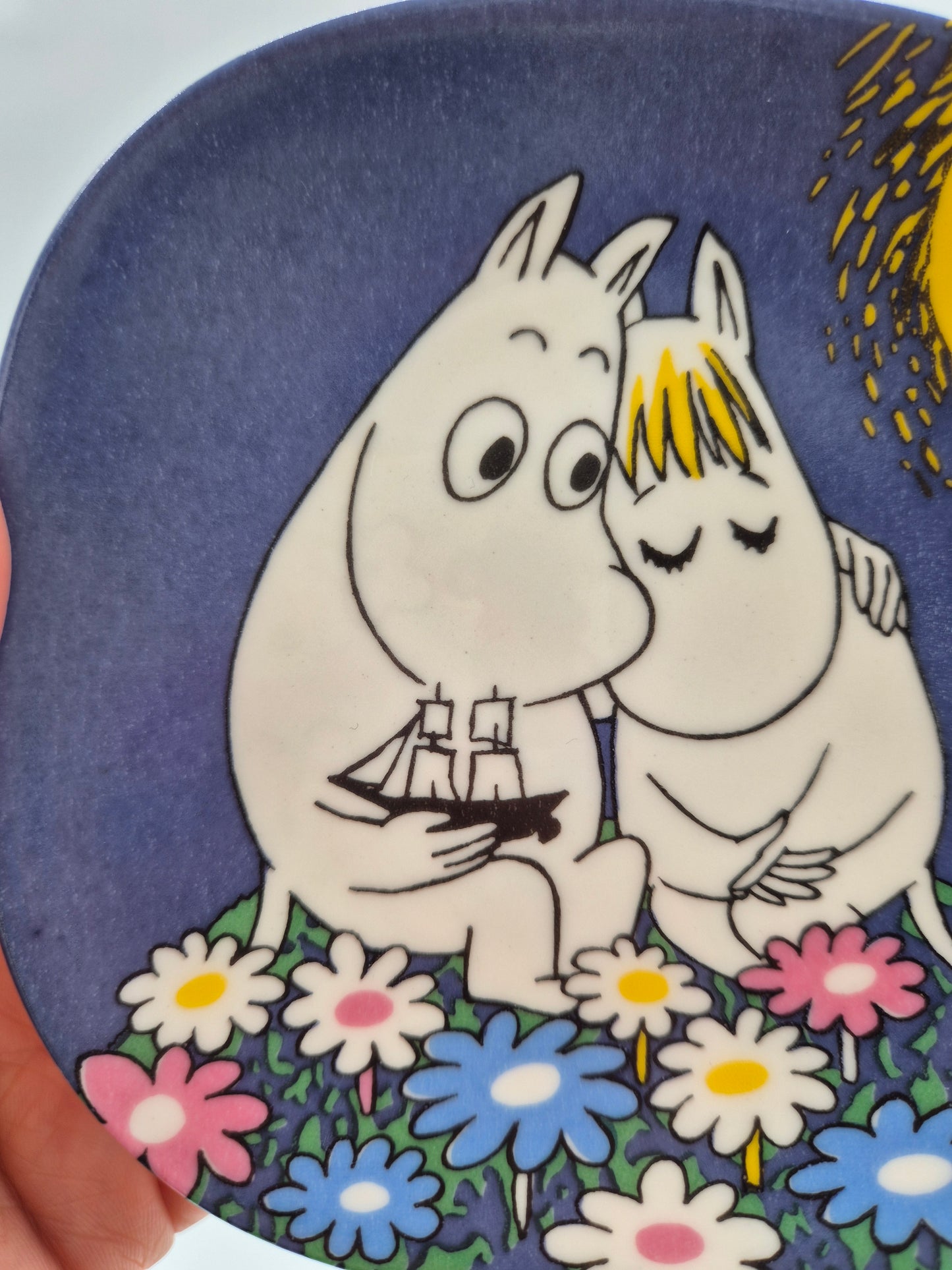 Arabia Moomin Plate Moonshine 12 cm