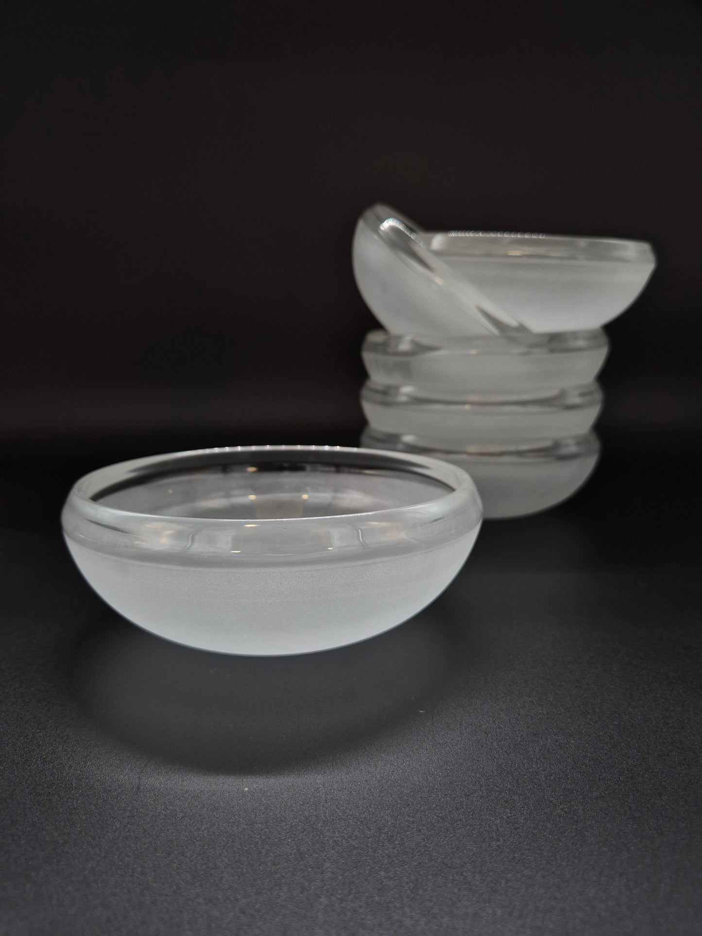 Set of Six Nuutajärvi Lumikuru Soup Bowl - 1986