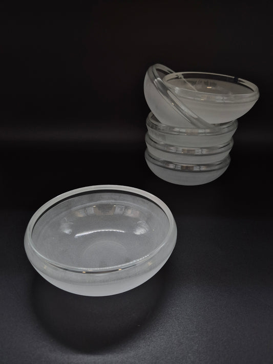 Set of Six Nuutajärvi Lumikuru Soup Bowl - 1986