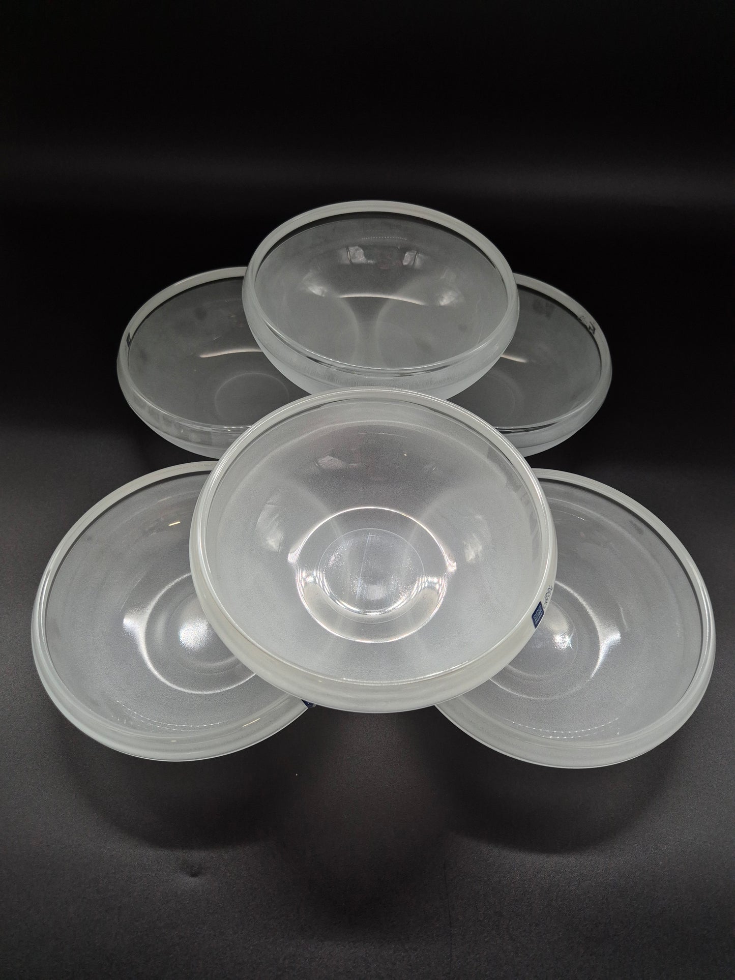Set of Six Nuutajärvi Lumikuru Soup Bowl - 1986