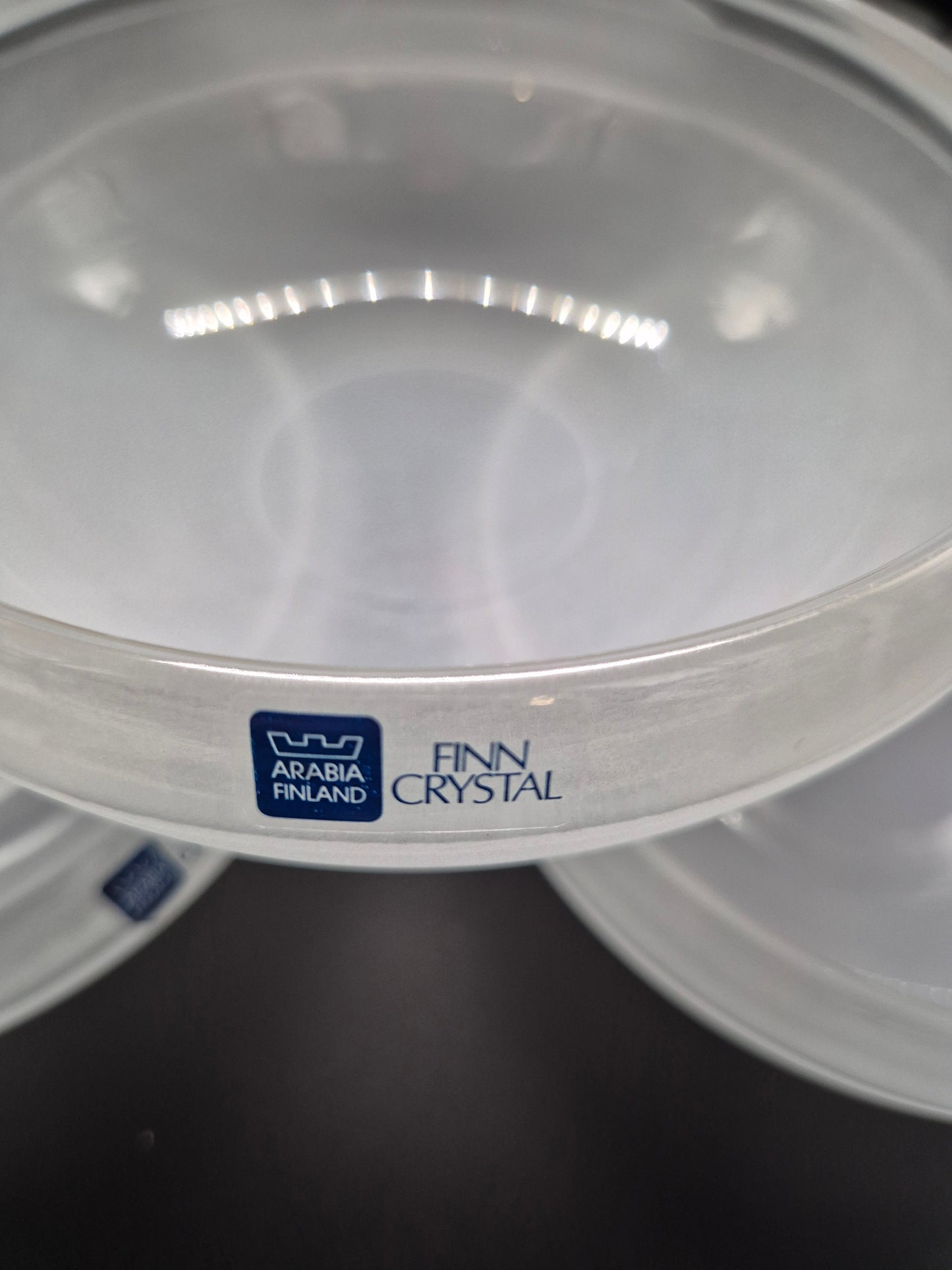 Set of Six Nuutajärvi Lumikuru Soup Bowl - 1986