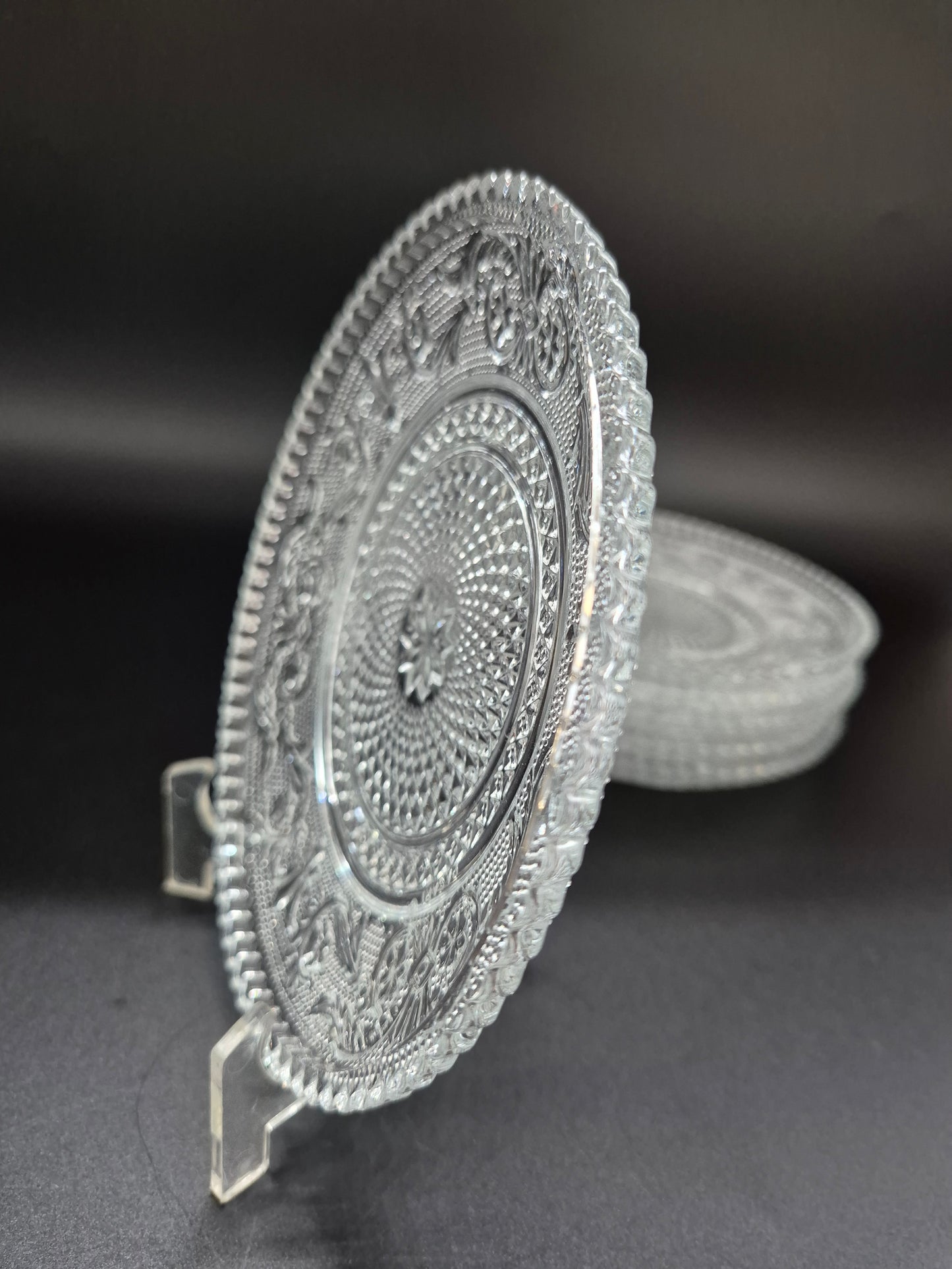 Vintage dessertbord - elegant retro servies