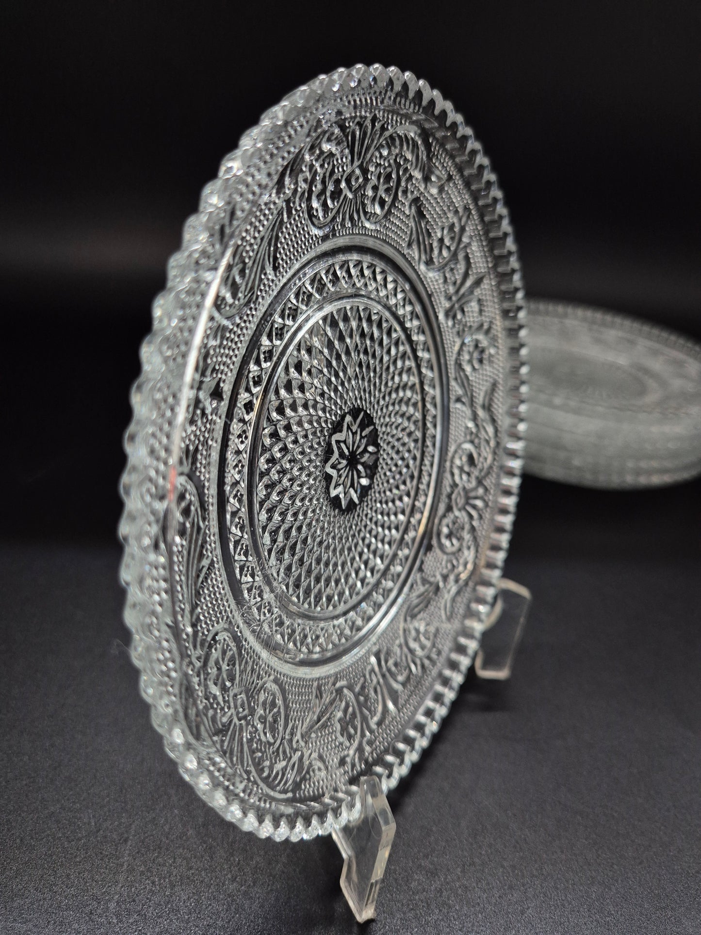 Vintage dessertbord - elegant retro servies
