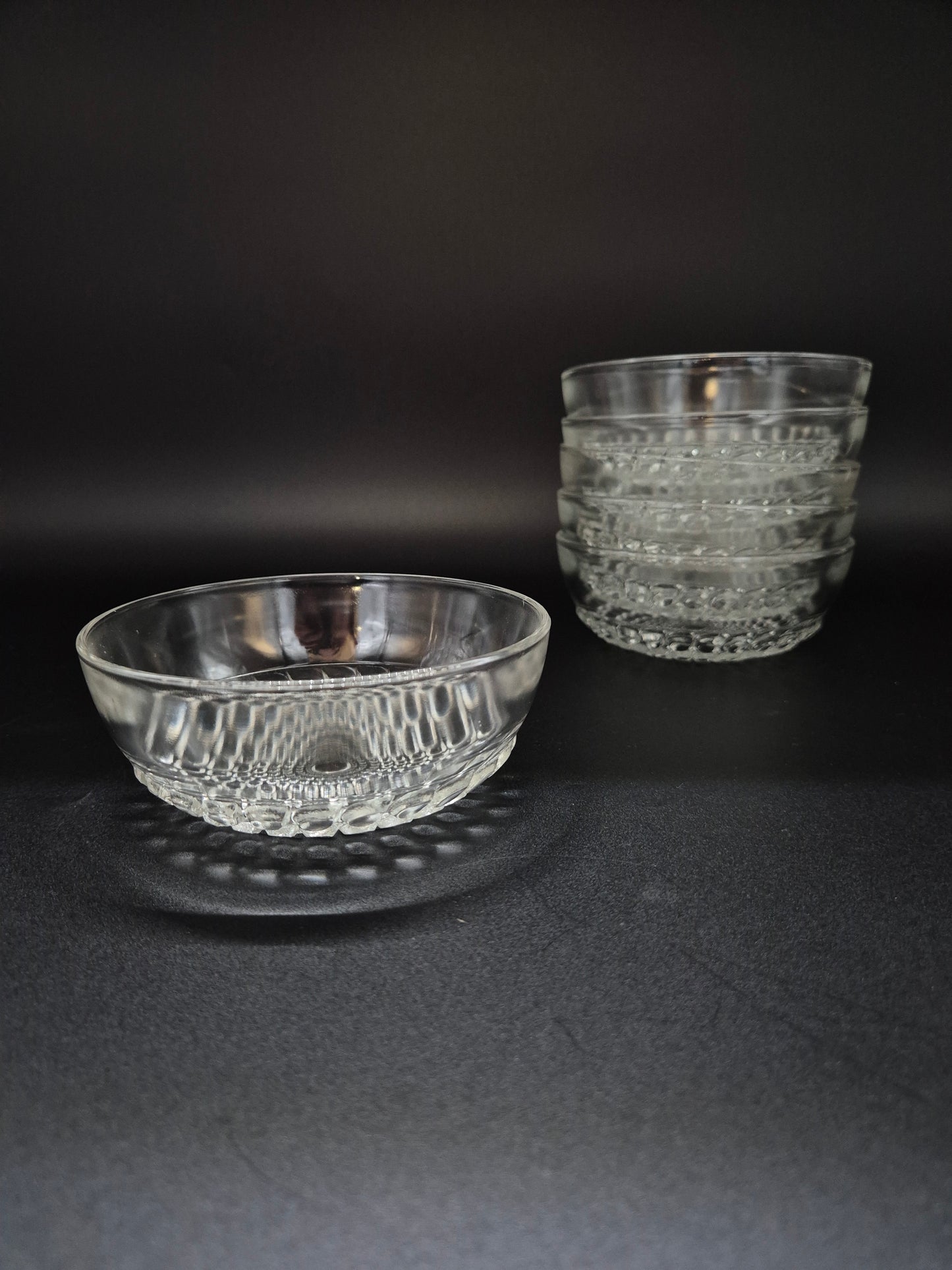 Set of Six Vintage Riihimäen Merja Dessert Bowl by Tamara Aladin (1972–1974)