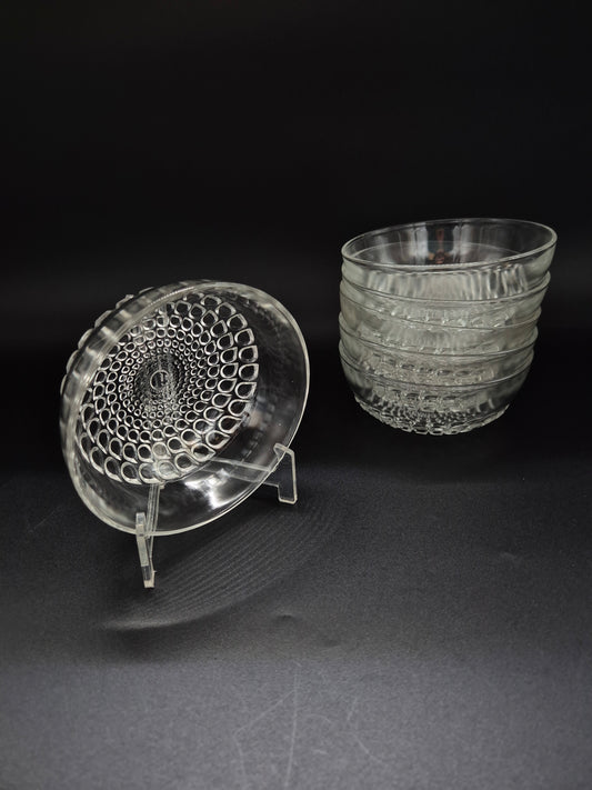 Set of Six Vintage Riihimäen Merja Dessert Bowl by Tamara Aladin (1972–1974)