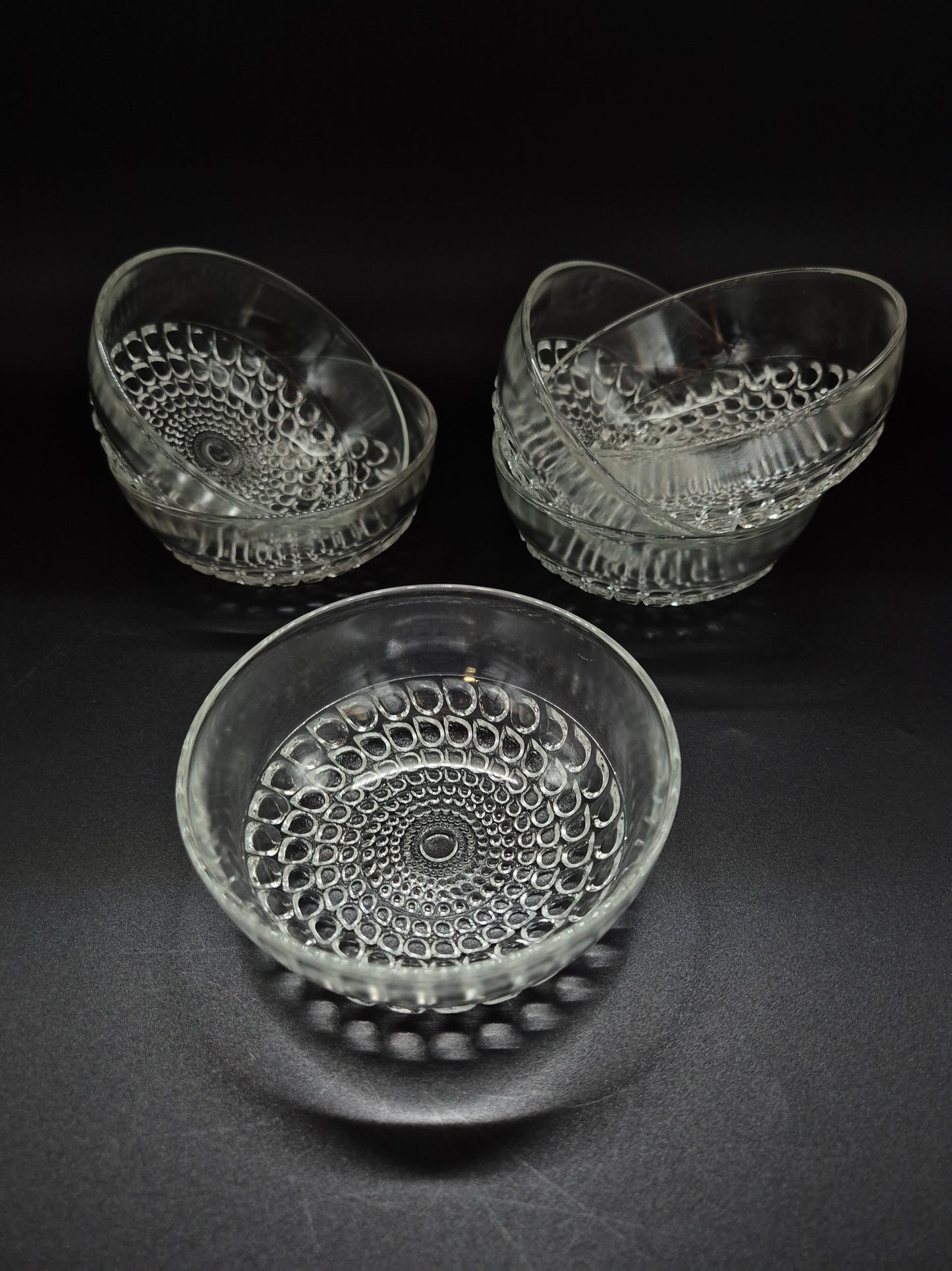 Set of Six Vintage Riihimäen Merja Dessert Bowl by Tamara Aladin (1972–1974)
