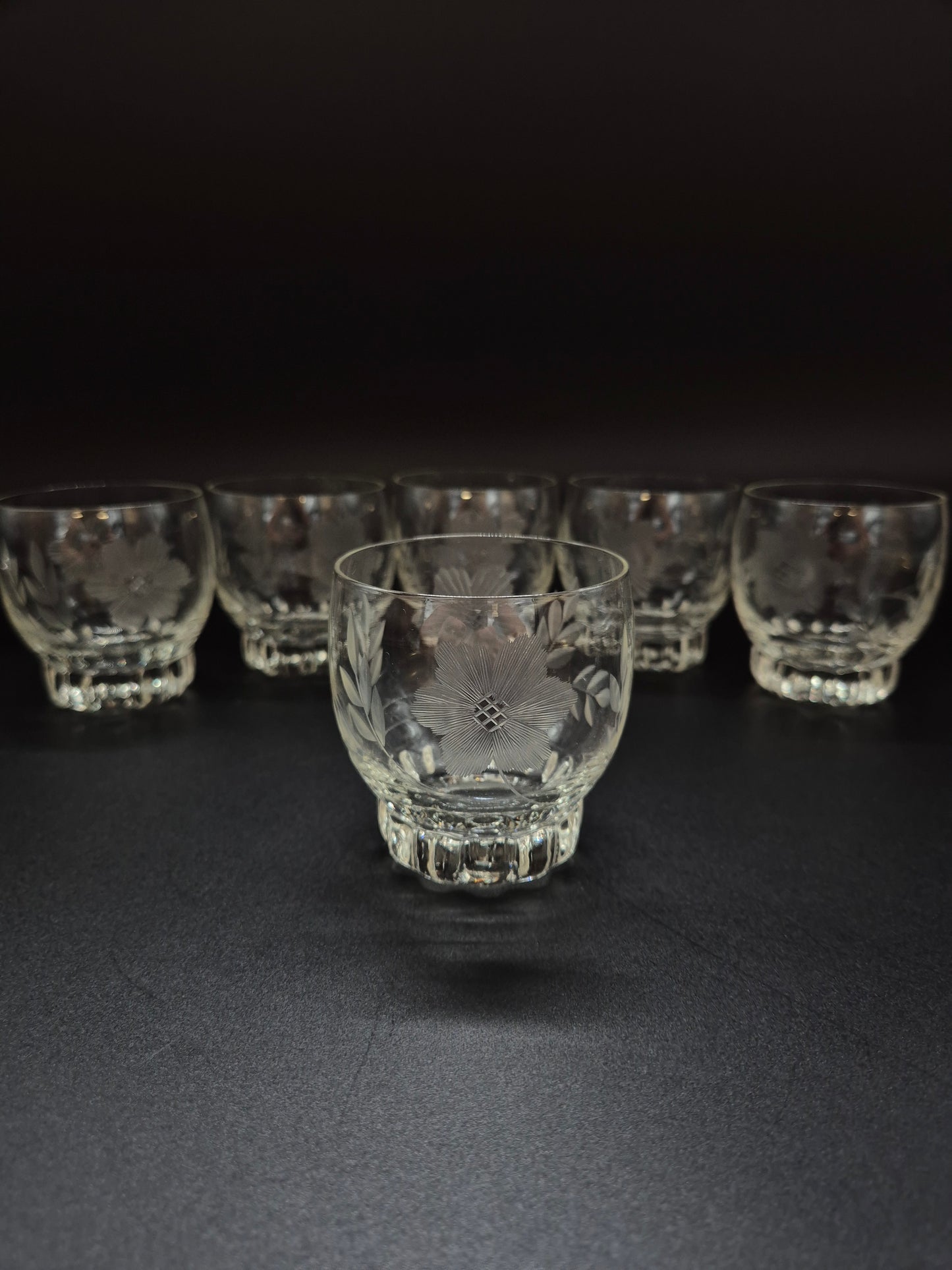Vintage Riihimäen Lasi Onerva drinkglas – Fins kunstglas uit de jaren 30