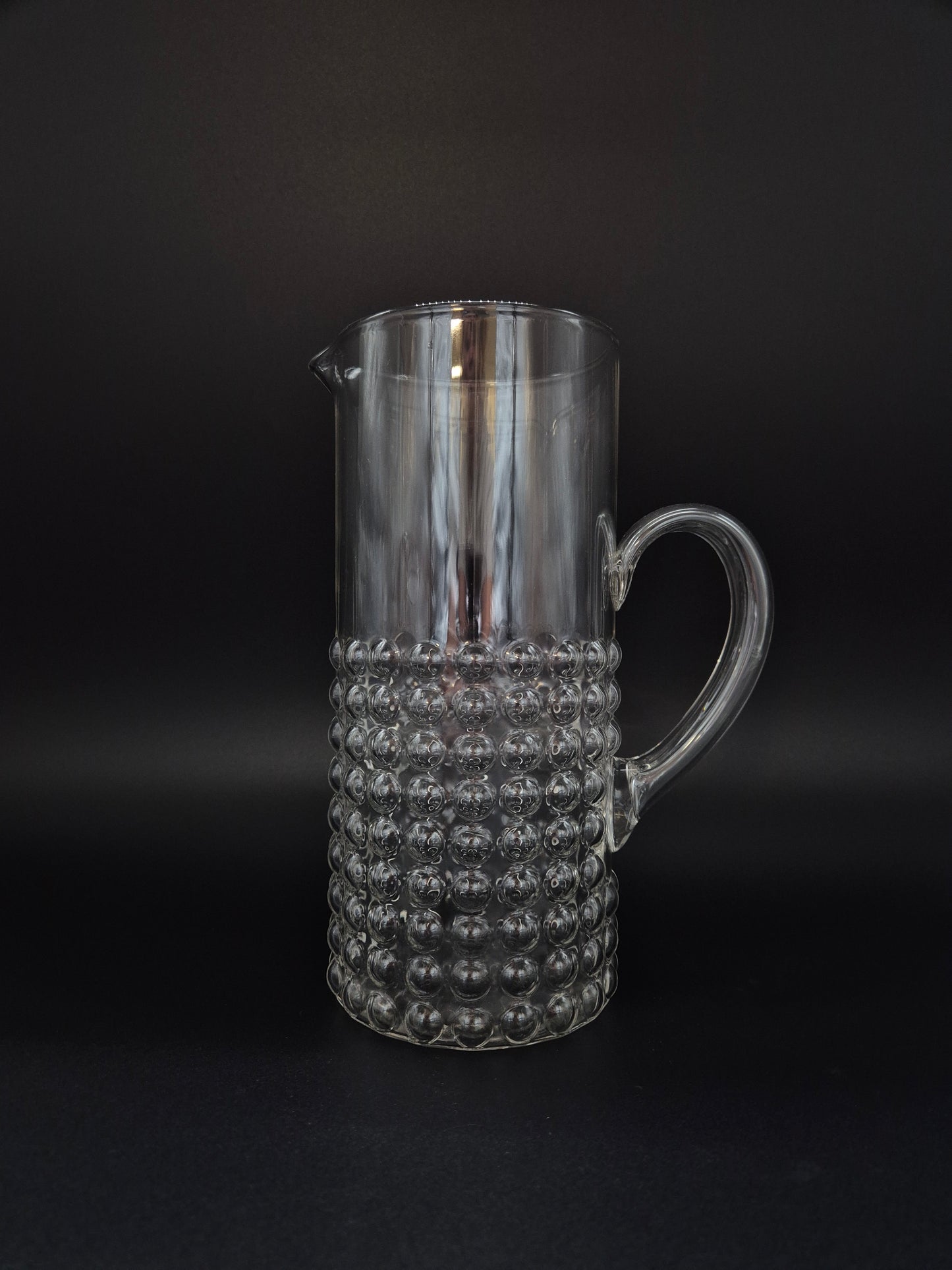 Riihimäen Lasi Grappo Pitcher, Nanny Still, Finnish Vintage Glass