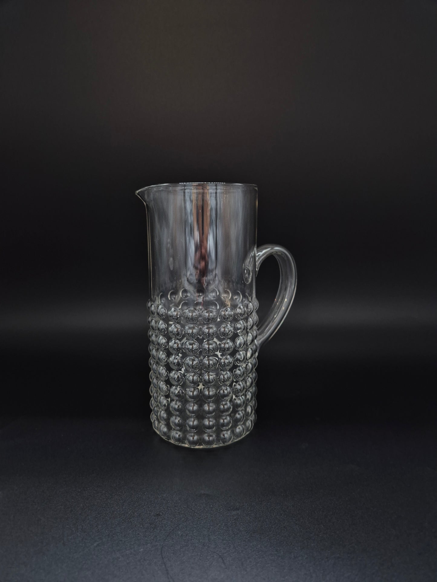 Riihimäen Lasi Grappo Pitcher, Nanny Still, Finnish Vintage Glass